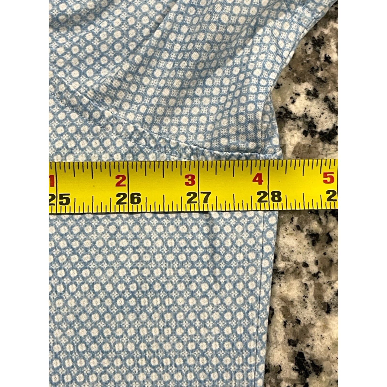 johnnie-O johnnie-O Featherweight Polo Shirt Mens 2XL Blue Geometric Golf Lightweight Shirt Mens 2XL Blue Geometric Logo Outdoor Preppy Sports Tropical Golf Size US XXL / EU 58 / 5 - 3 Thumbnail
