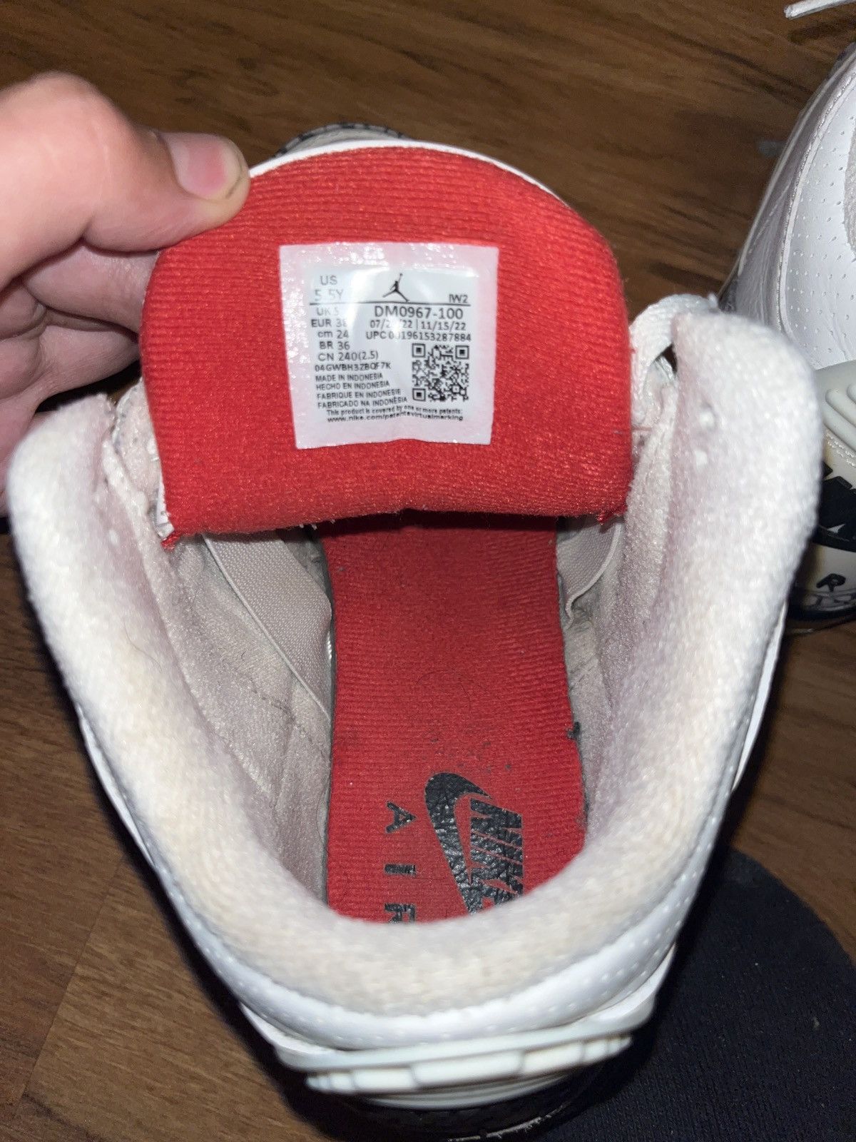 Jordan Brand Jordan 3 reimagined Size US 5.5 / EU 38 - 6 Thumbnail