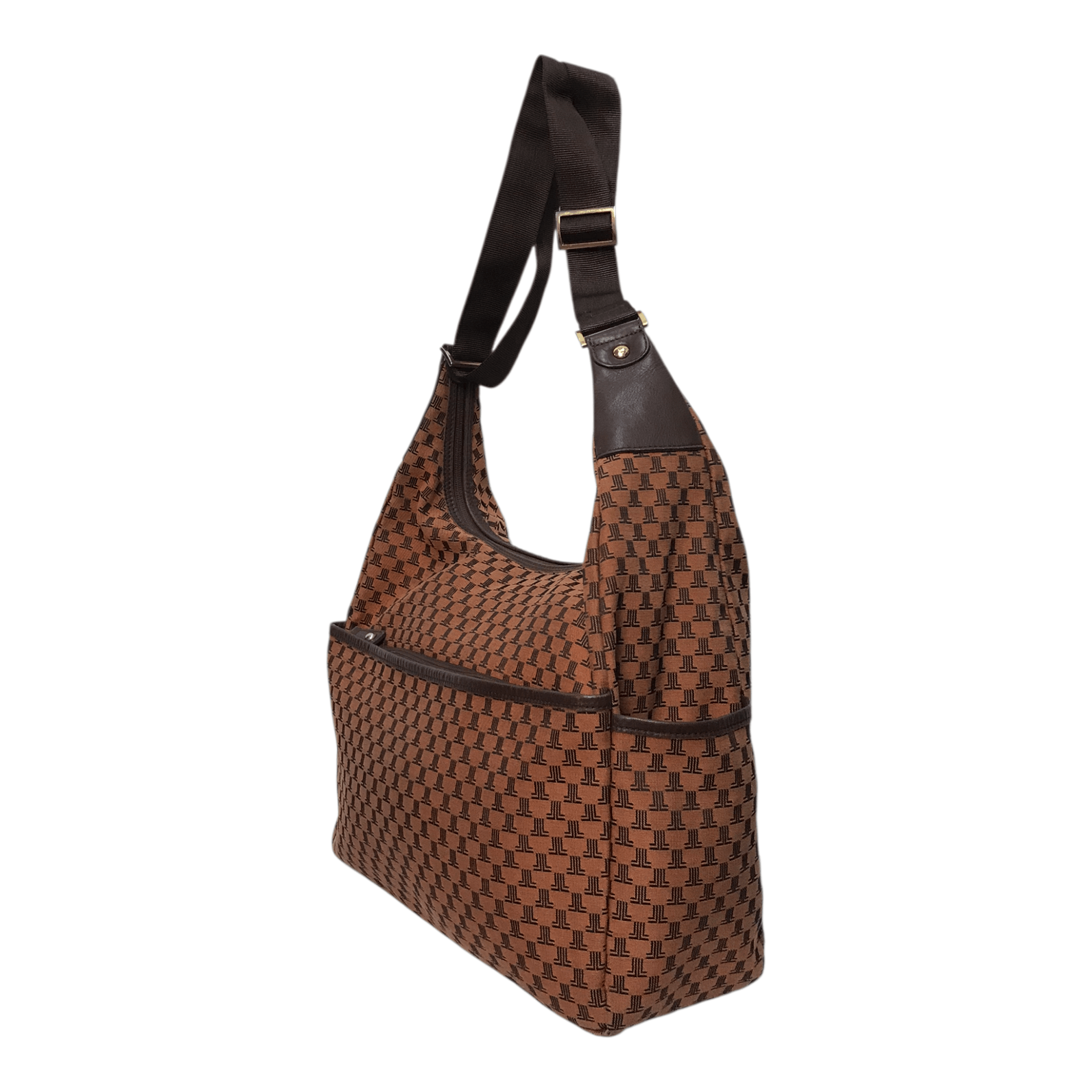 Lanvin Lanvin Monogram Hobo Canvas Sling Bag Size ONE SIZE - 5 Thumbnail