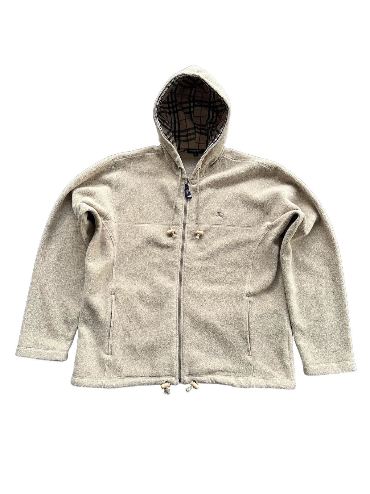 Burberry Burberry London Hooded Fleece Jacket Size US L / EU 52-54 / 3 - 1 Thumbnail