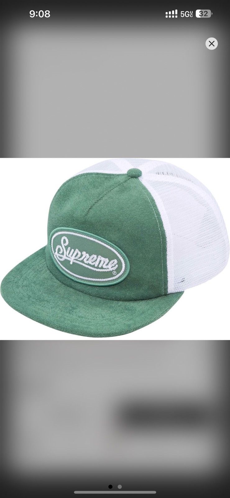 Supreme Supreme mesh hat fw24 Size ONE SIZE - 1 Thumbnail