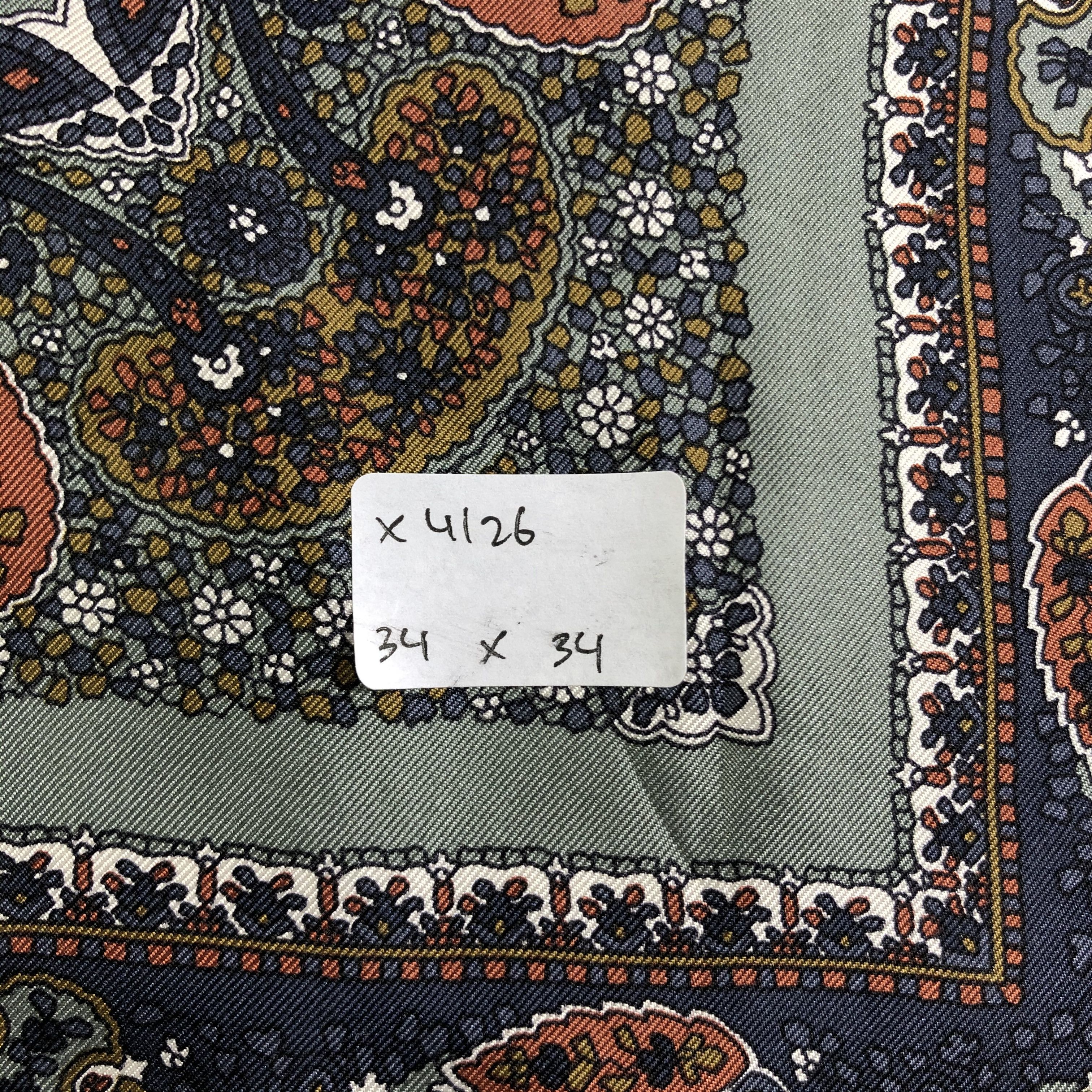 Vintage Vintage Silk Scarf Size ONE SIZE - 5 Thumbnail