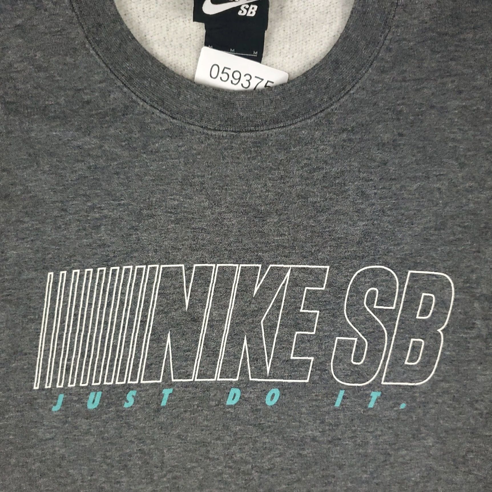 Nike Nike Sweater Mens Size Medium Gray SB Swoosh Casual Pullover Sweatshirt Size US M / EU 48-50 / 2 - 2 Thumbnail