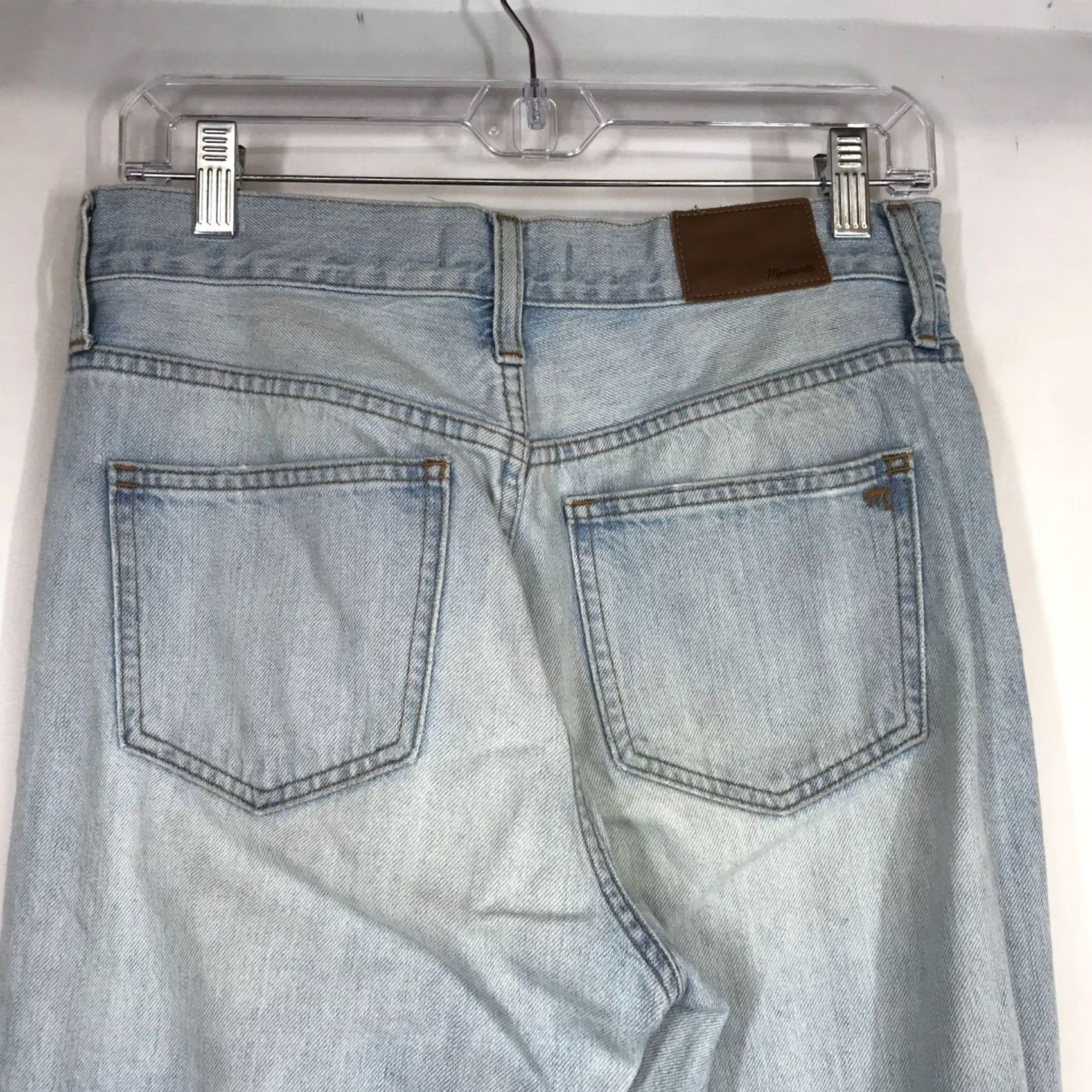 Madewell MADEWELL - WOMEN'S 27 - LIGHT BLUE JEANS - PRE-OWNED Size 27" / US 4 / IT 40 - 5 Thumbnail
