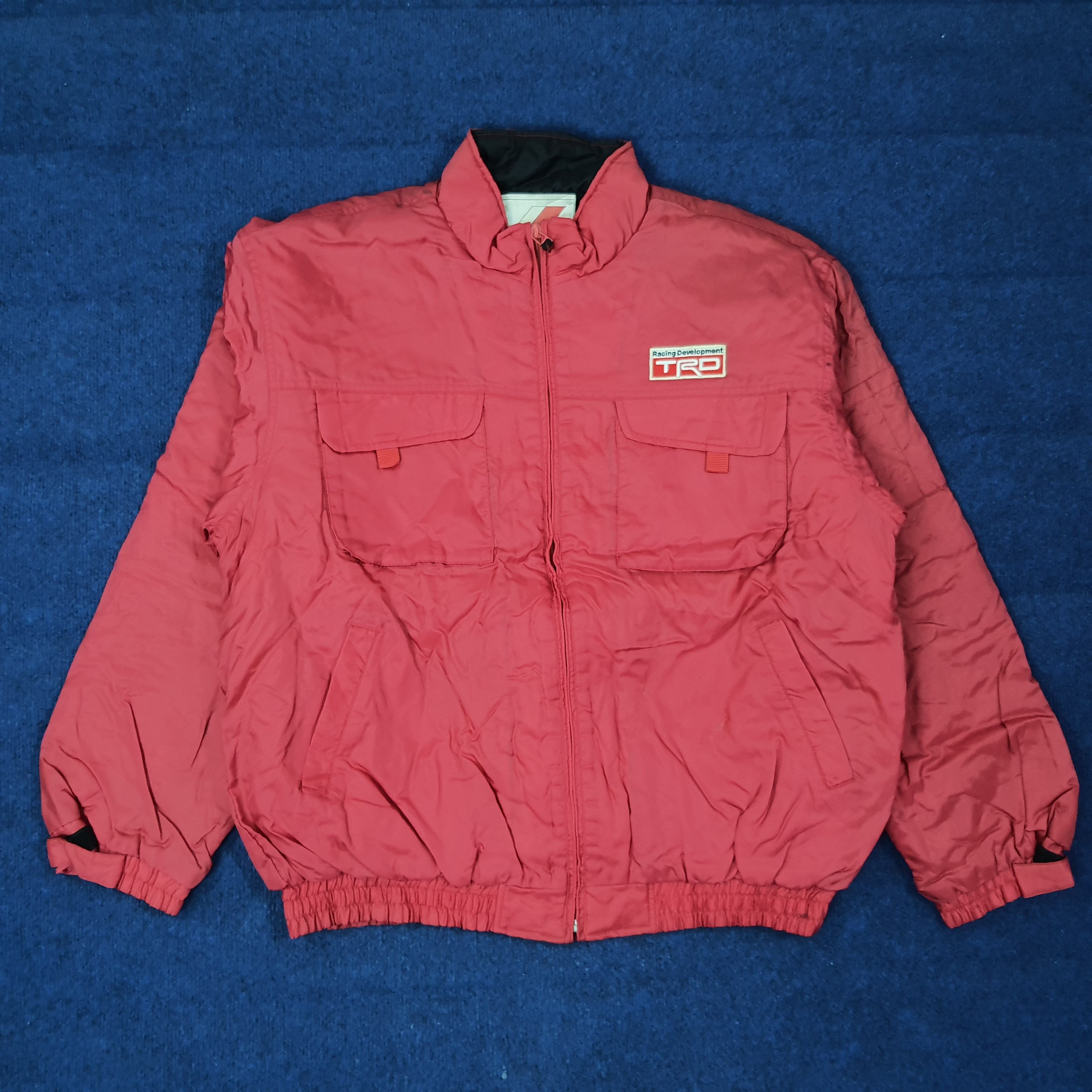 Japanese Brand Vintage TRD Motor Sports Wear Jacket C262N15 Size US XL / EU 56 / 4 - 3 Thumbnail