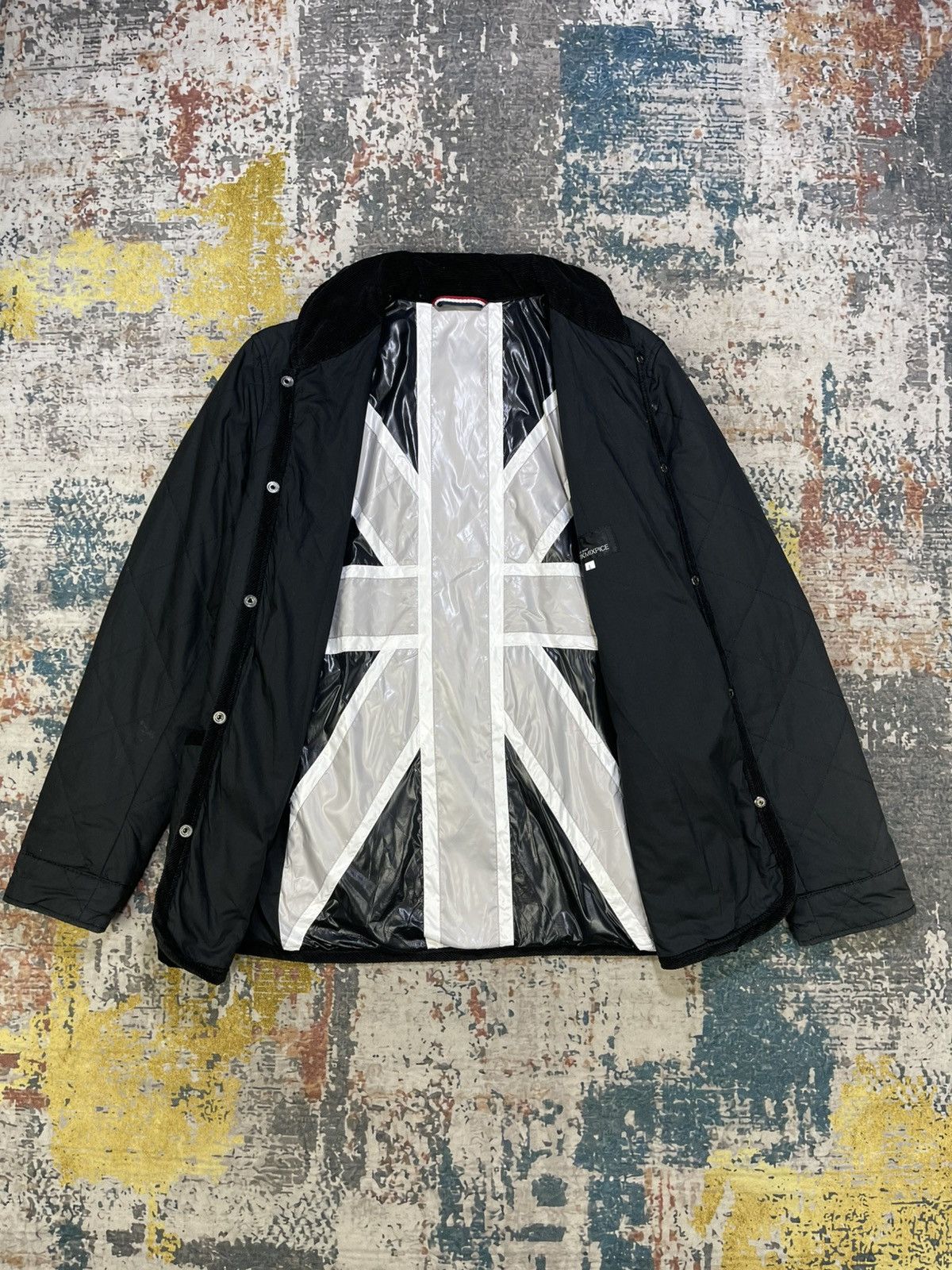 Takeo Kikuchi The Shop TK Mixpice Quilted Union Jack Liner Jacket Size US M / EU 48-50 / 2 - 1 Thumbnail