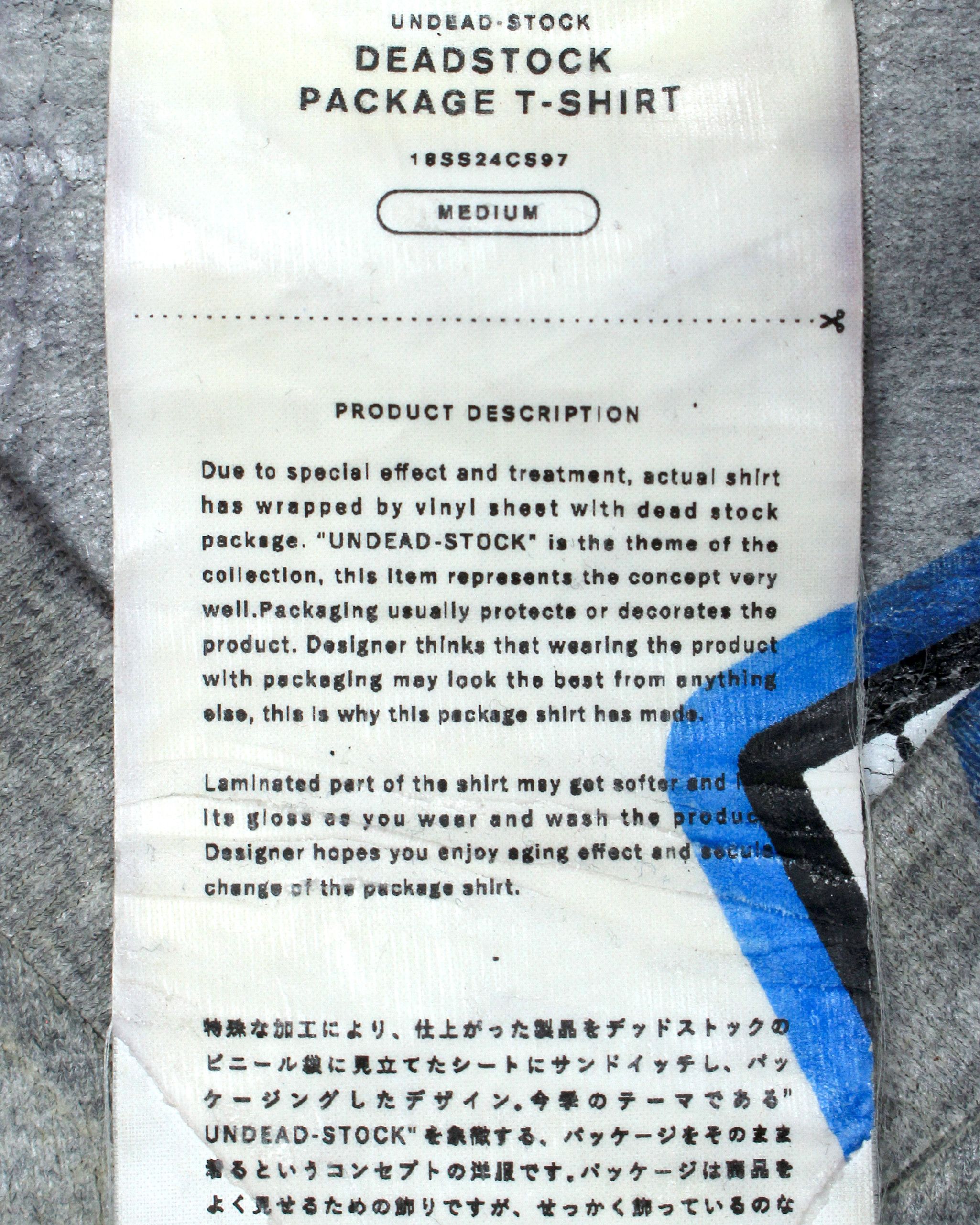 Doublet Doublet Package T-Shirt - S/S 2018 Size US M / EU 48-50 / 2 - 7 Thumbnail