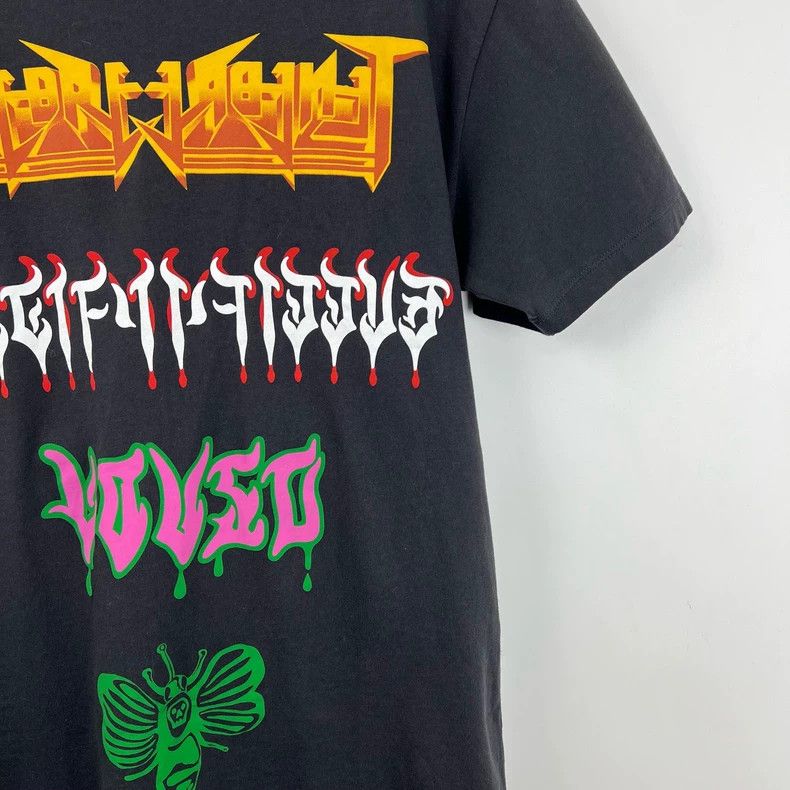 Gucci Gucci Graffiti letter print short sleeves 2504-Nextarrow Size US S / EU 44-46 / 1 - 5 Thumbnail