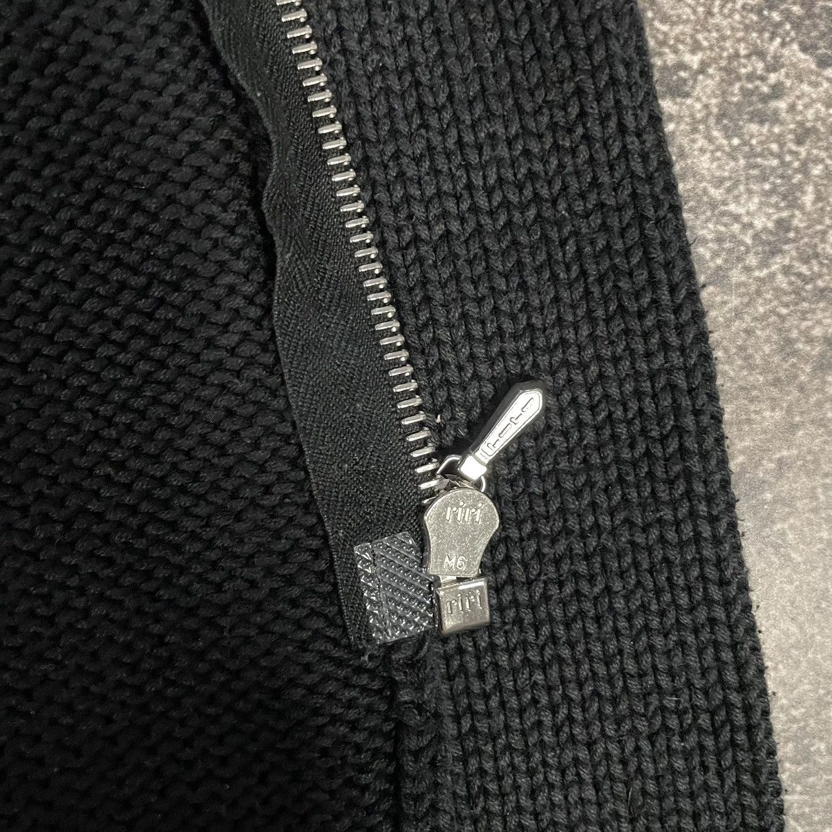 Hysteric Glamour Vintage Knitted Gothic Avant Garde Zip Hoodie Size L / US 10 / IT 46 - 11 Thumbnail
