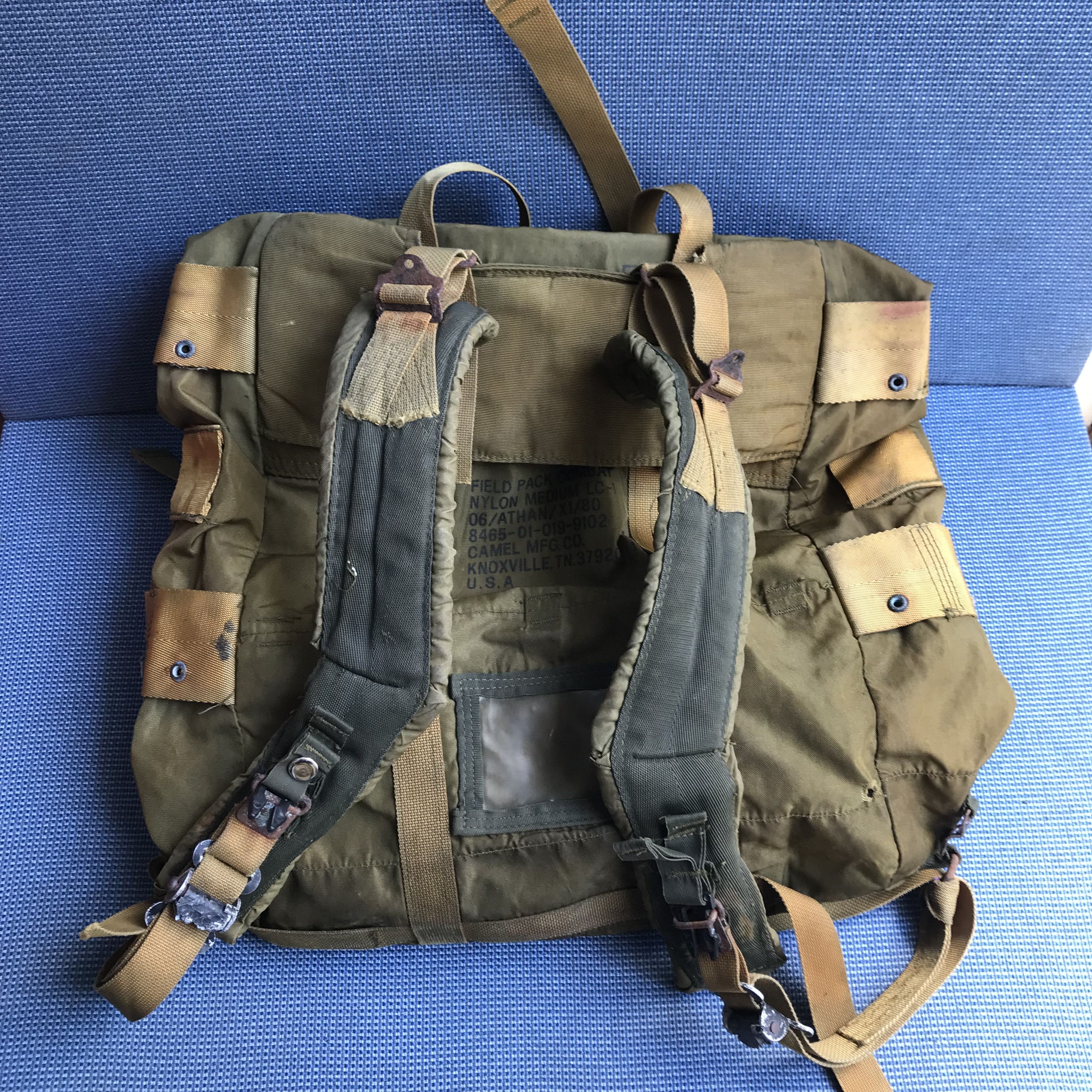 Other Vintage archive Big Giant Military Bags rucksack bag M-1945 Size ONE SIZE - 7 Thumbnail