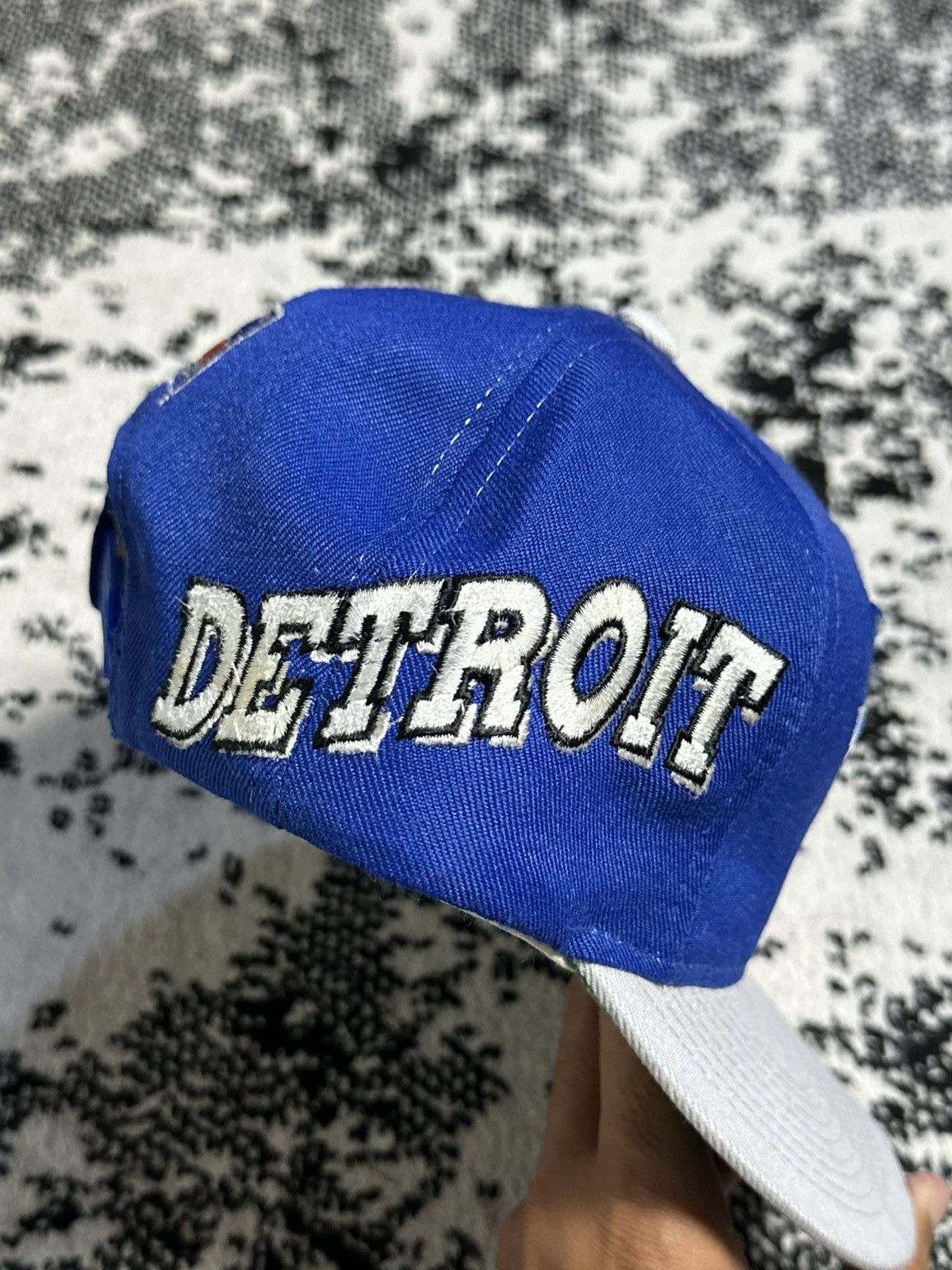 Sports Specialties Vintage NFL Detroit Lions Side Wave Sports Specialties Hat Size ONE SIZE - 4 Thumbnail