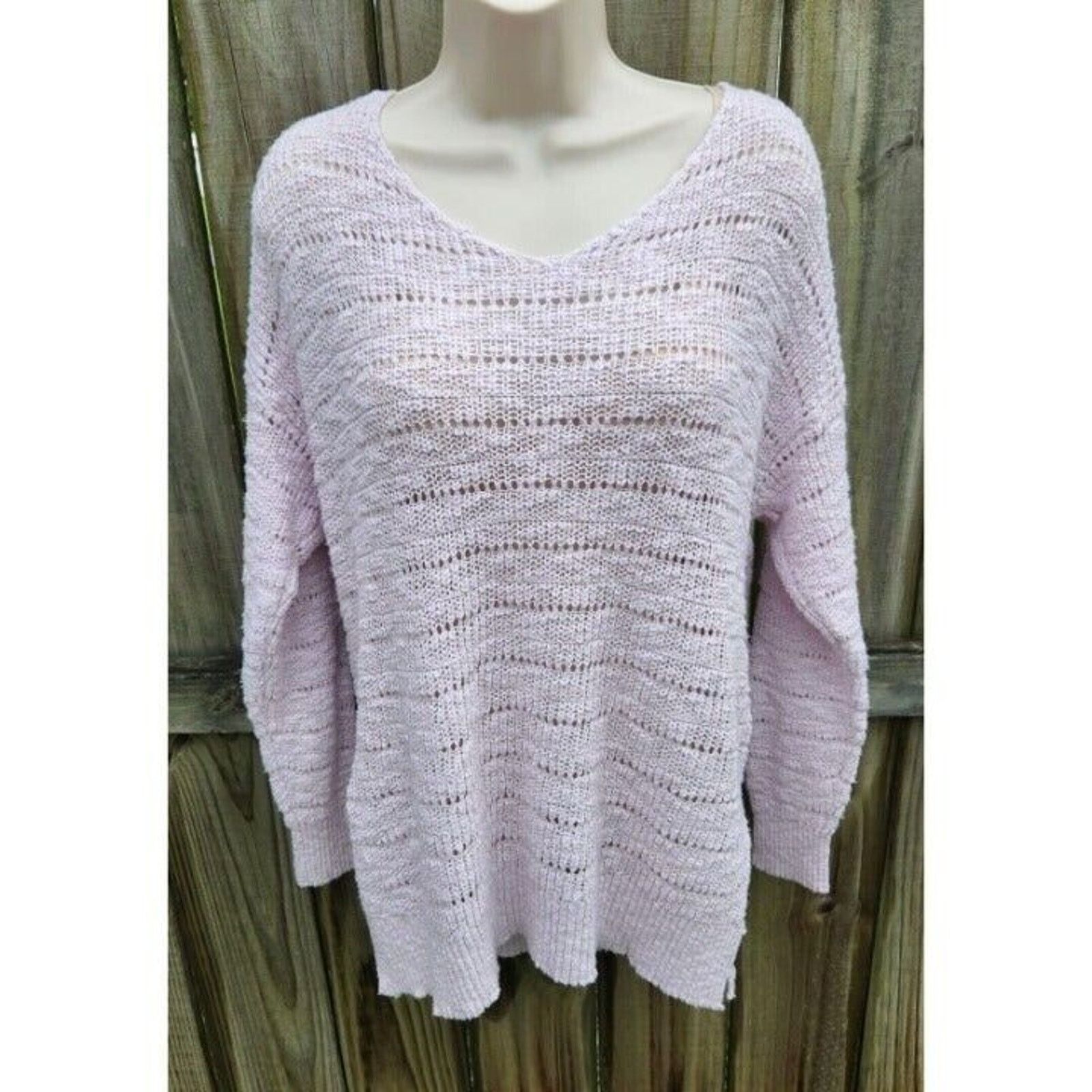 American Eagle Outfitters American Eagle Women's Open Knit Pullover Sweater Size XS Size XS / US 0-2 / IT 36-38 - 1 Thumbnail