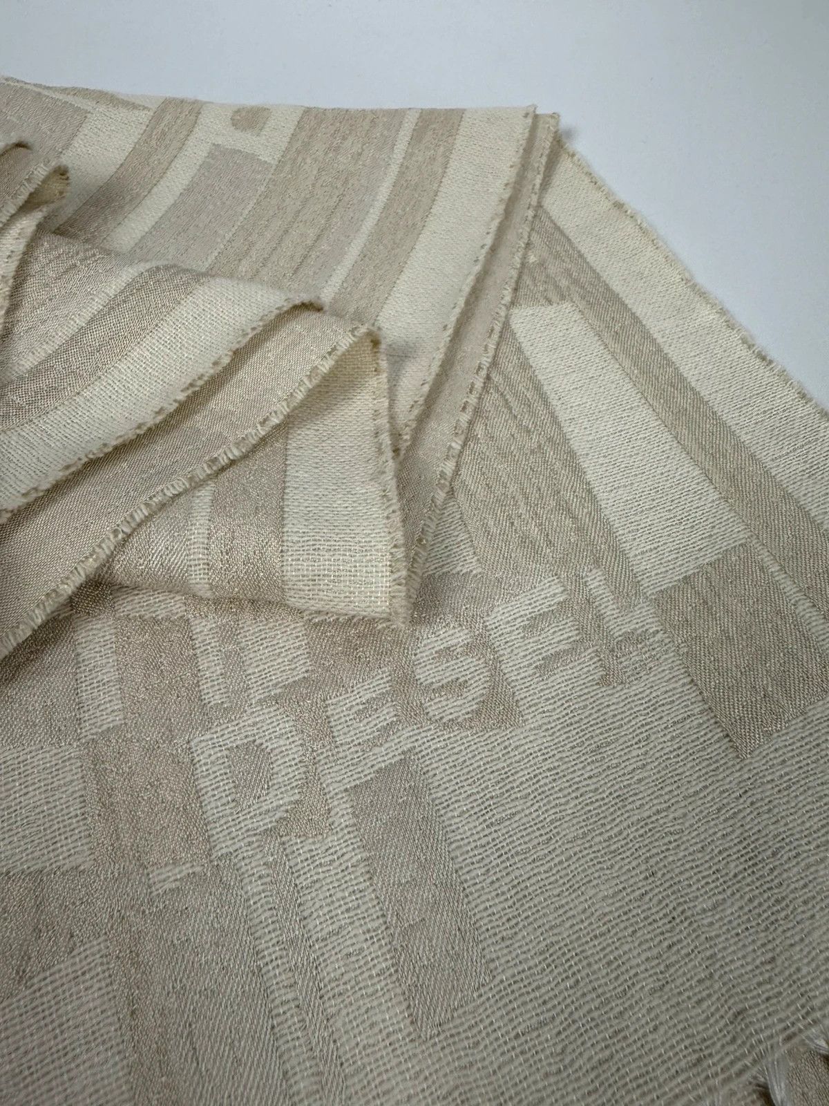 Diesel Diesel Printed Structure Shawl Scarf Wool Viscose Size ONE SIZE - 3 Thumbnail
