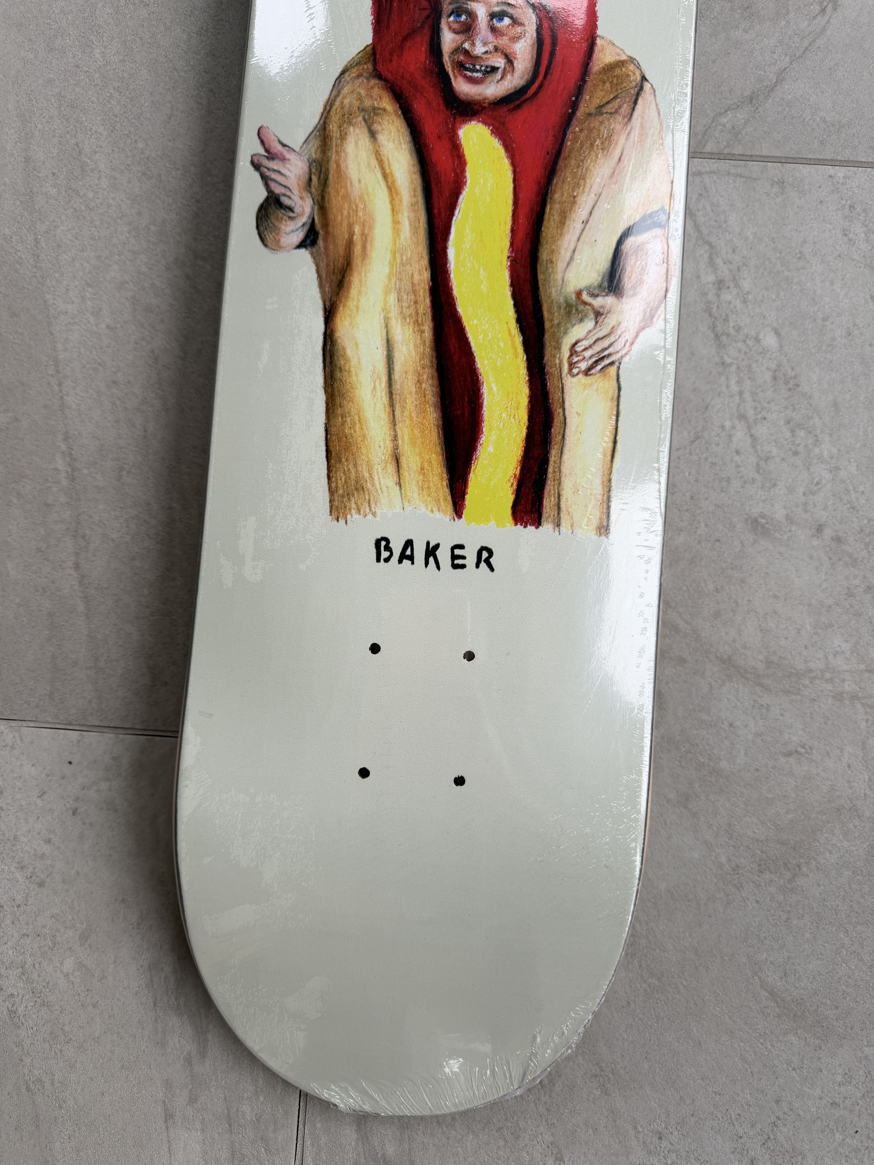 Other Tim Robinson Baker Spanky Raaandomm Skateboard in White Size ONE SIZE - 3 Thumbnail