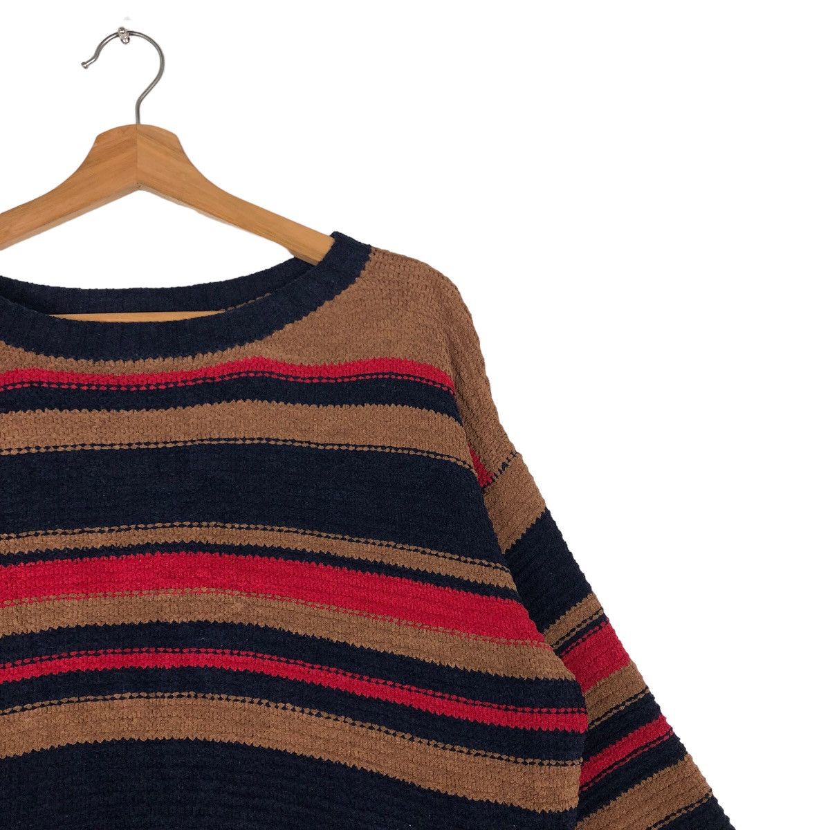 Japanese Brand 🔥Vintage Cropped Knit Sweatshirt GU Japan Issey Miyake Size US S / EU 44-46 / 1 - 6 Thumbnail