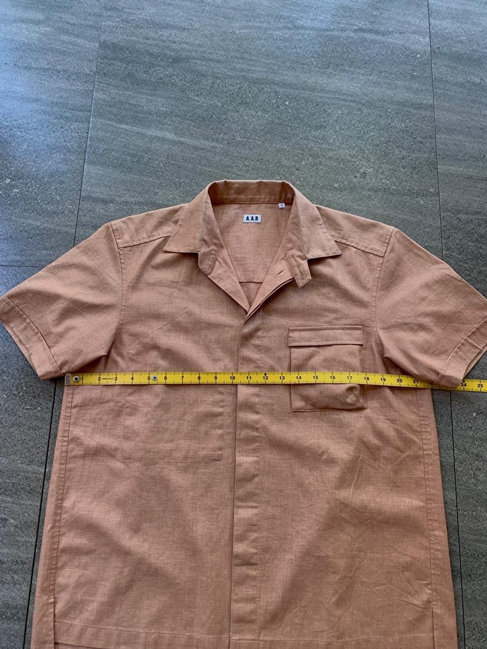 Yohji Yamamoto FREE TAX! Hidden Pocket Linen Shirt Size US M / EU 48-50 / 2 - 12 Thumbnail