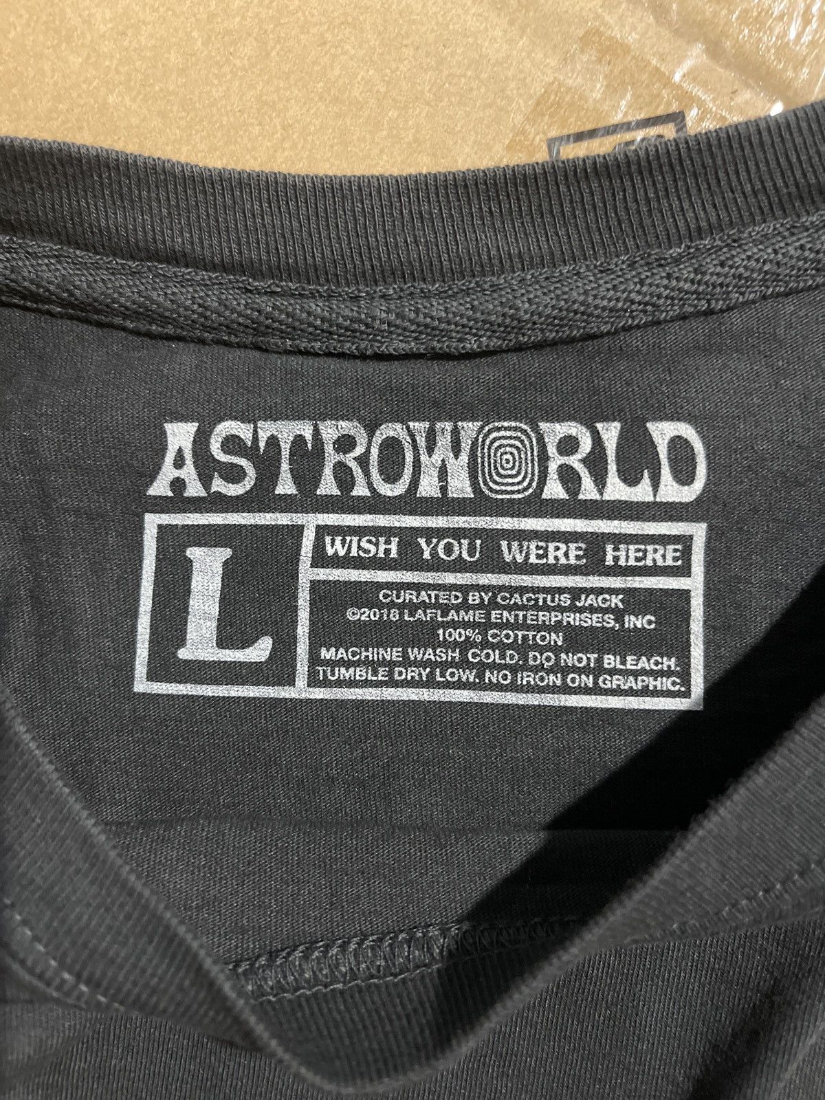 Travis Scott Travis Scott I went to Astroworld Tee size Large Size US L / EU 52-54 / 3 - 3 Thumbnail