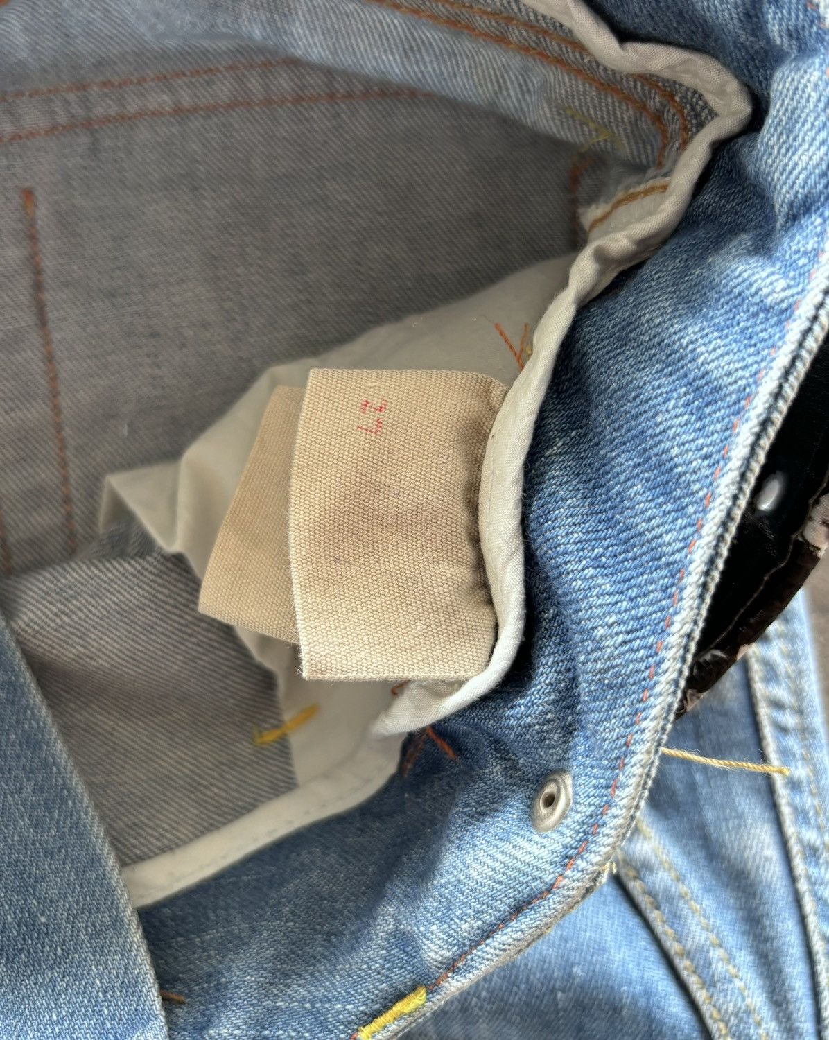 Blue Blue Japan × Japanese Brand Blue Blue Japan Flared Denim Jeans Size US 29 - 6 Thumbnail