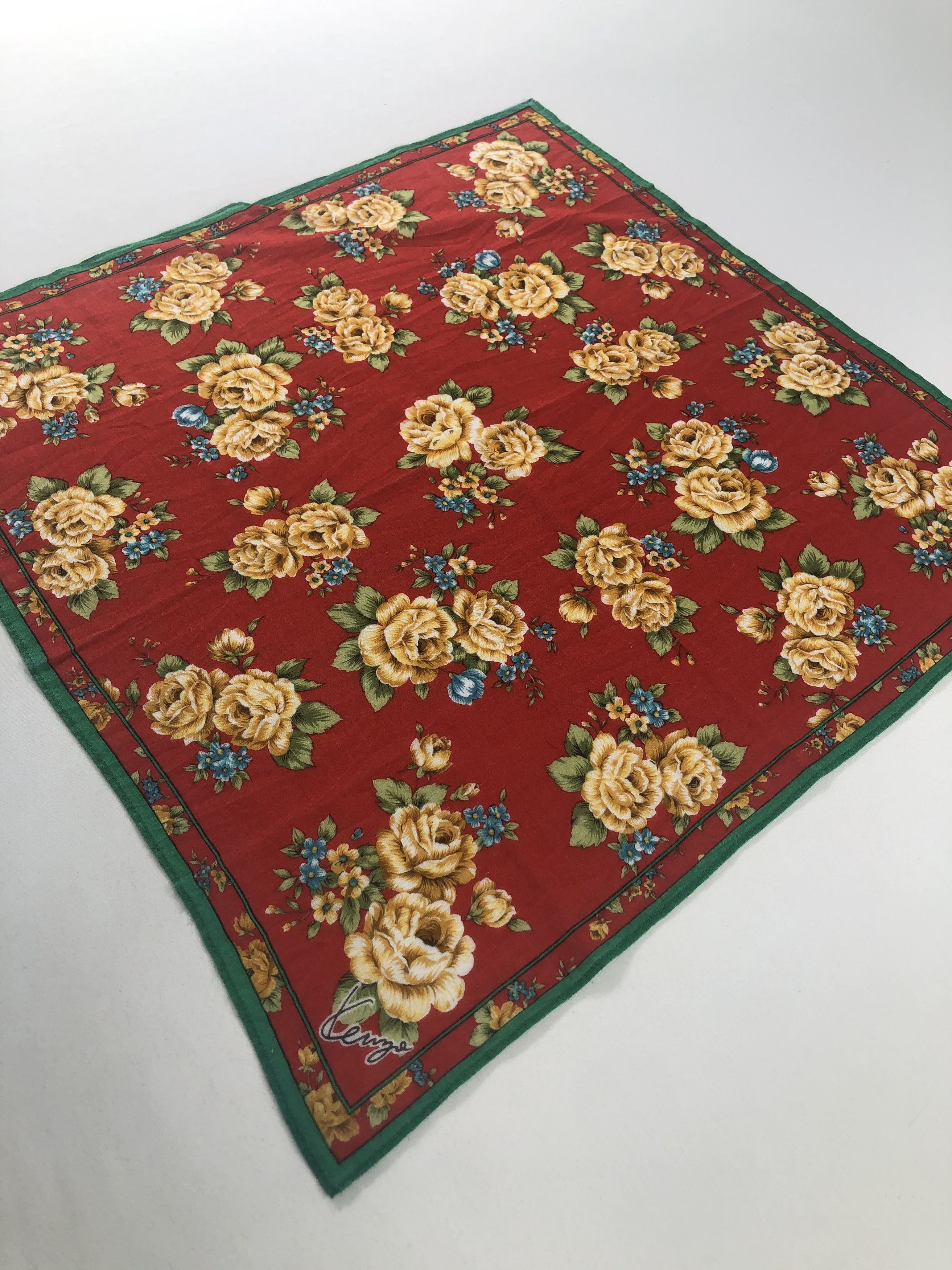 Kenzo × Vintage Kenzo Handkerchief / Bandana / Neckerchief Size ONE SIZE - 3 Thumbnail