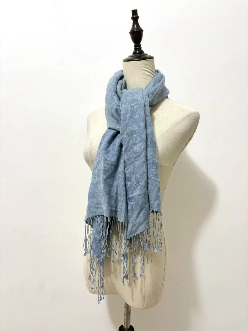 Vivienne Westwood Vivienne Westwood Blue earth star scarf with a big stamp Size ONE SIZE - 1 Thumbnail