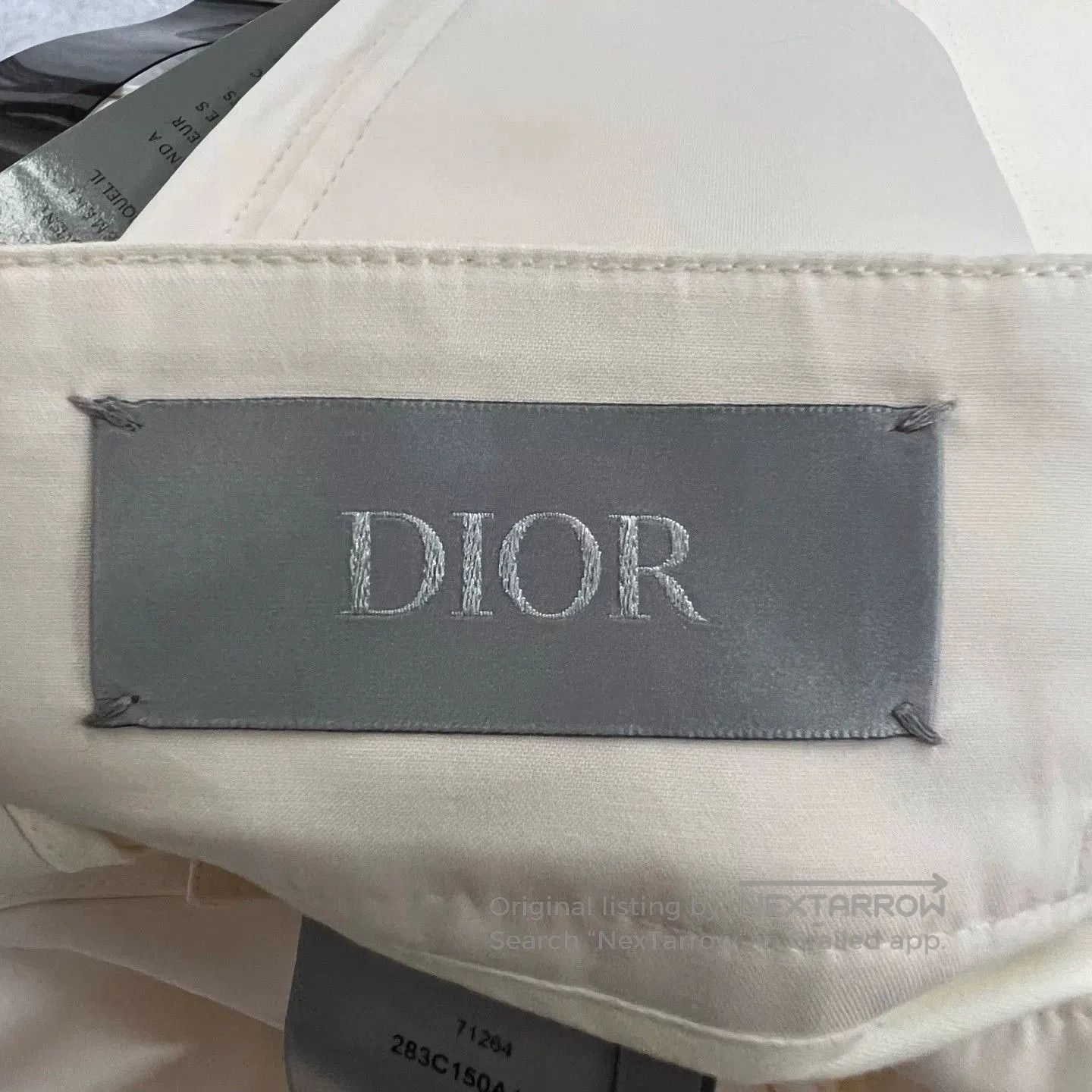 Dior dior beige cargo shorts with buckle detail. Size US 44 / EU 60 - 3 Thumbnail