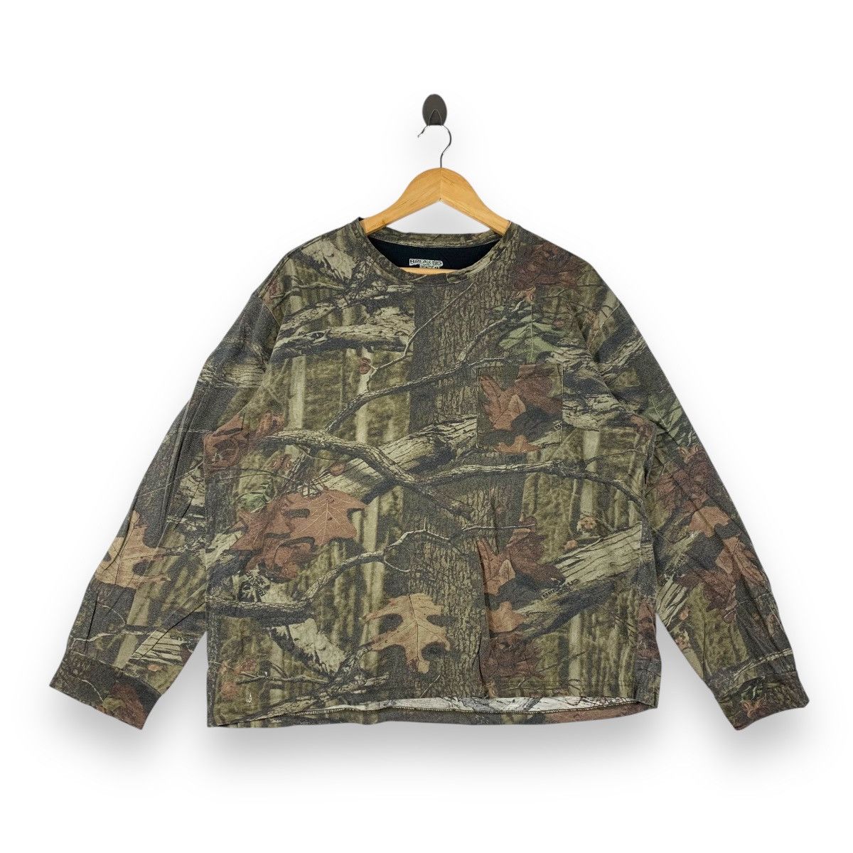 Mossy Oaks Vintage MOSSY OAK BREAK-UP Real Tree Outdoor Tee Shirt Size XL / US 12-14 / IT 48-50 - 1 Thumbnail