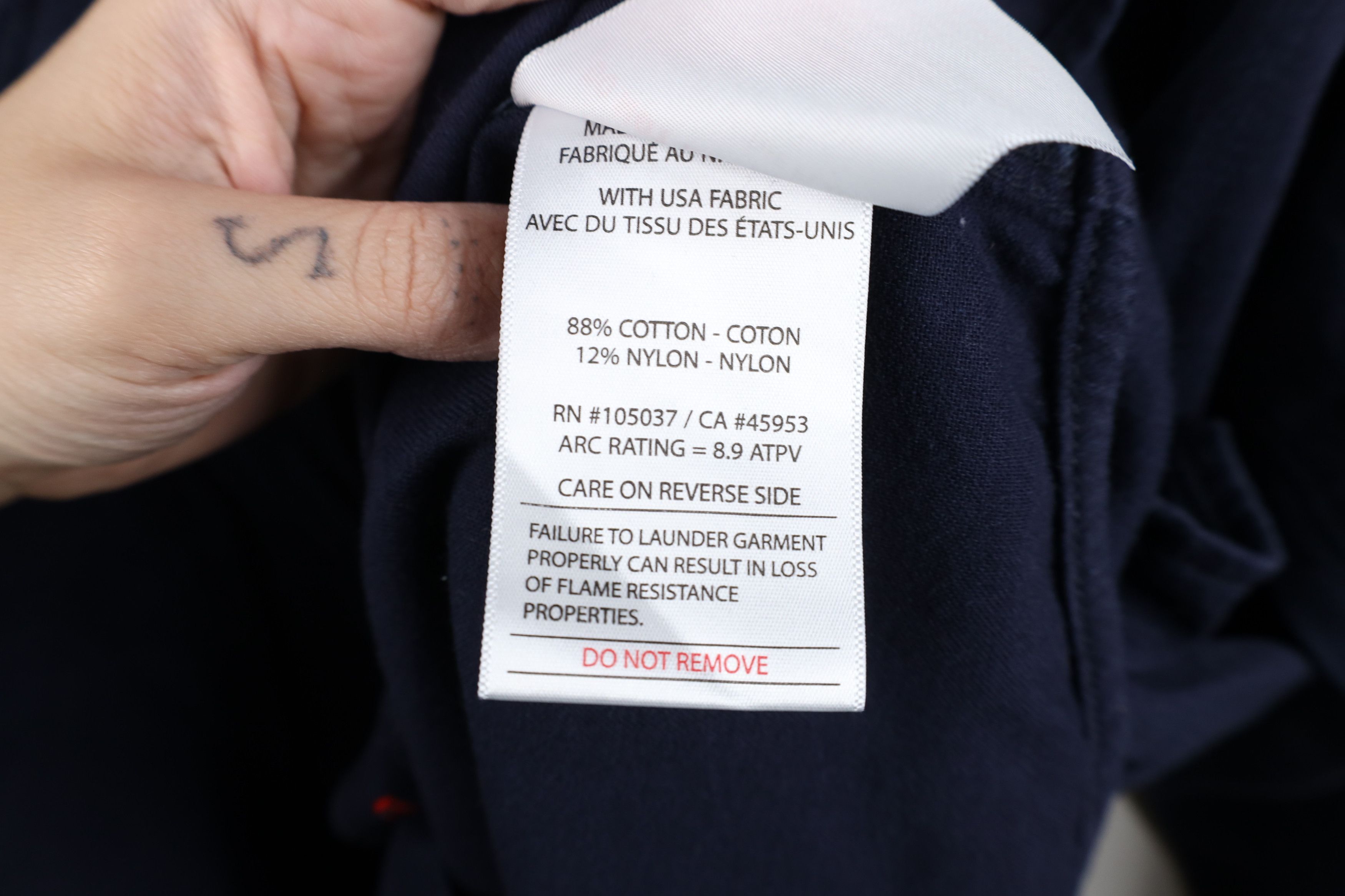 Ariat Ariat FR Fire Flame Resistant 2 Work Button Down Shirt Blue Size US XXL / EU 58 / 5 - 11 Thumbnail