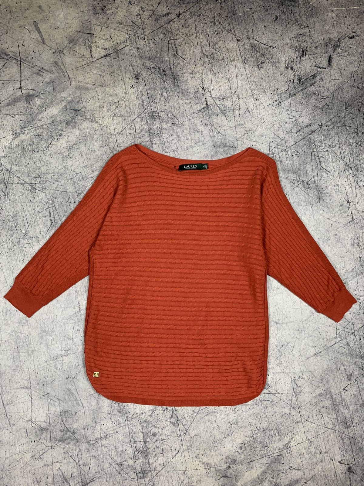 Lauren Ralph Lauren Lauren Ralph Lauren Knit Sweater Size M Orange Long Sleeve Size M / US 6-8 / IT 42-44 - 11 Thumbnail