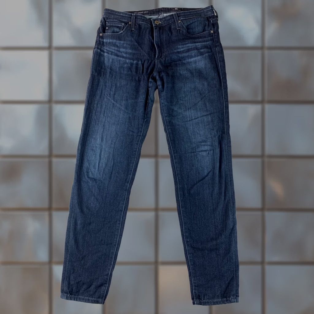 Vintage VINTAGE ADRIANO GOLDSCHMIED JEANS WOMENS Jeans Women Sm The Legging Super Skinny Ankle 30X29 Blue 30X29 Womens Jeans Skinny Size 29" - 1 Thumbnail