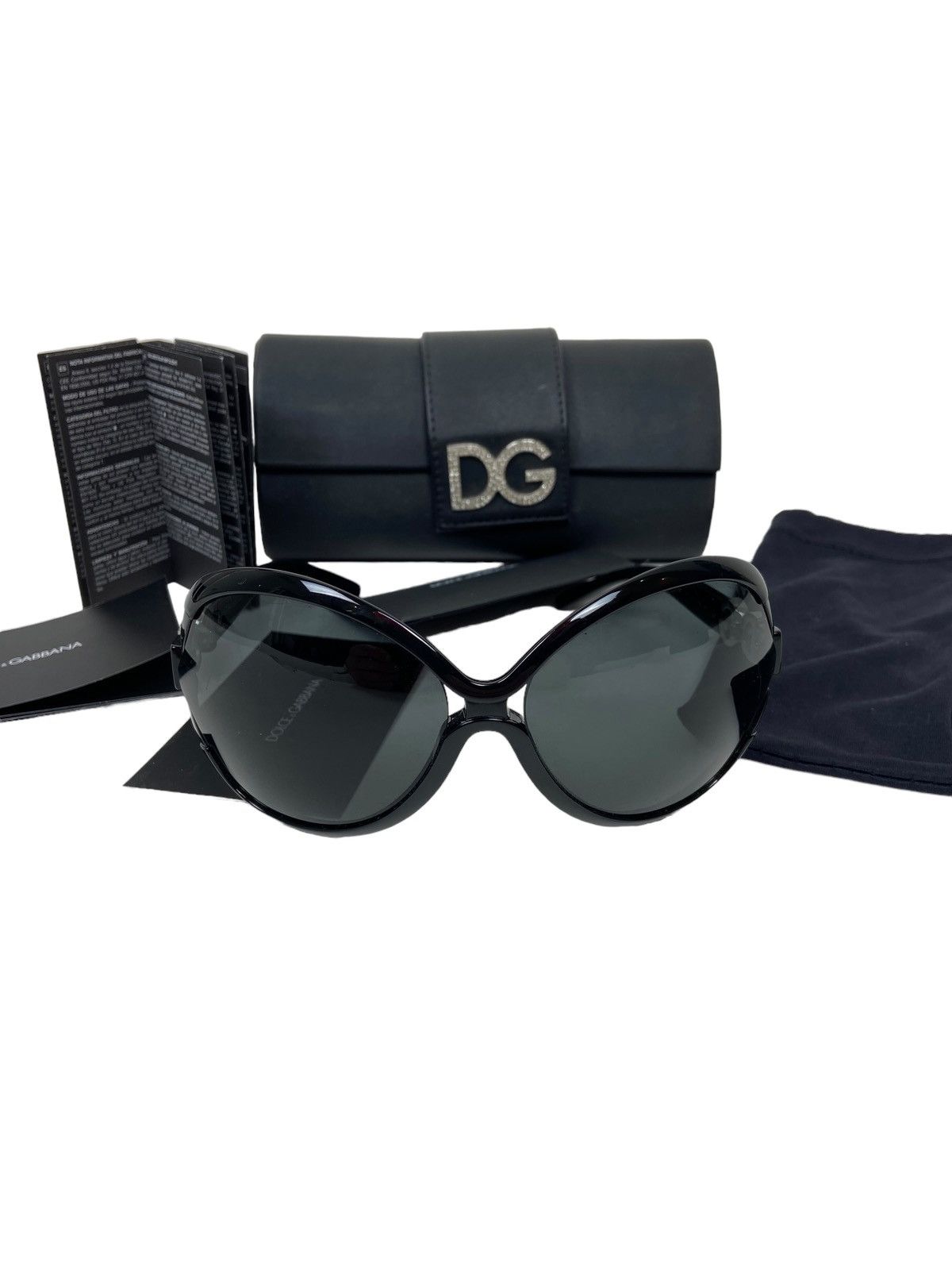 Dolce & Gabbana Y2K Butterfly Glasses Size ONE SIZE - 1 Thumbnail