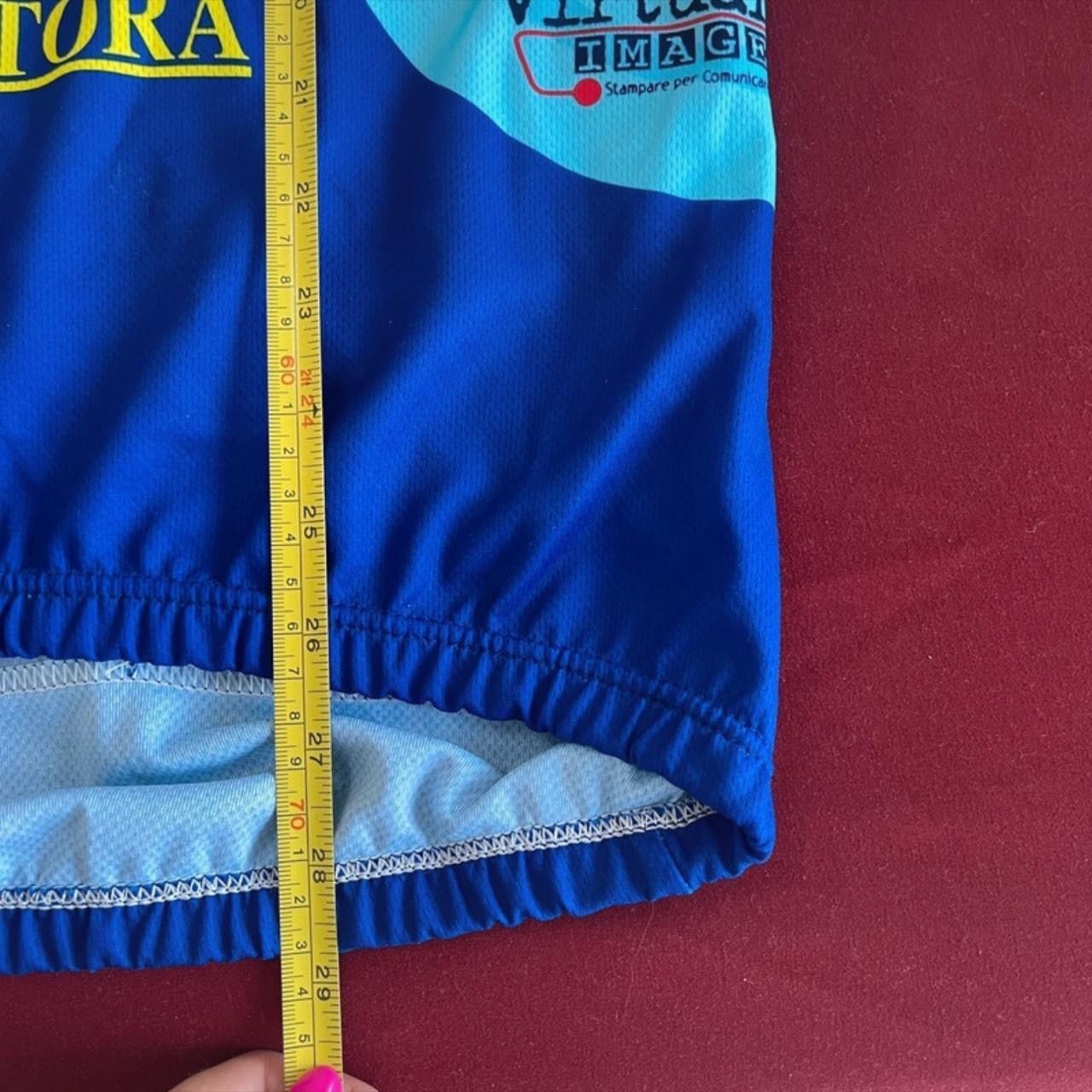 Vintage Vini Caldirola Cidermec Nalini cycling jersey Men's Size 5 L Size US L / EU 52-54 / 3 - 4 Thumbnail
