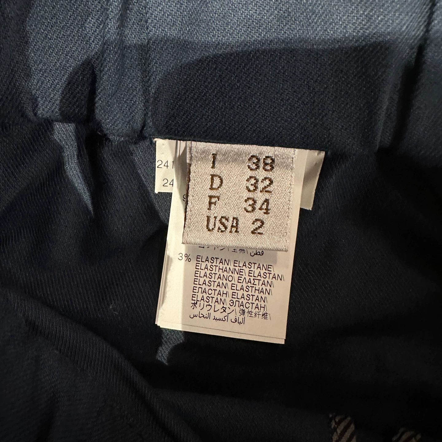 Brunello Cucinelli Brunello Cucinelli may300 solid cotton casual pants 38 Size 26" / US 2 / IT 38 - 4 Thumbnail