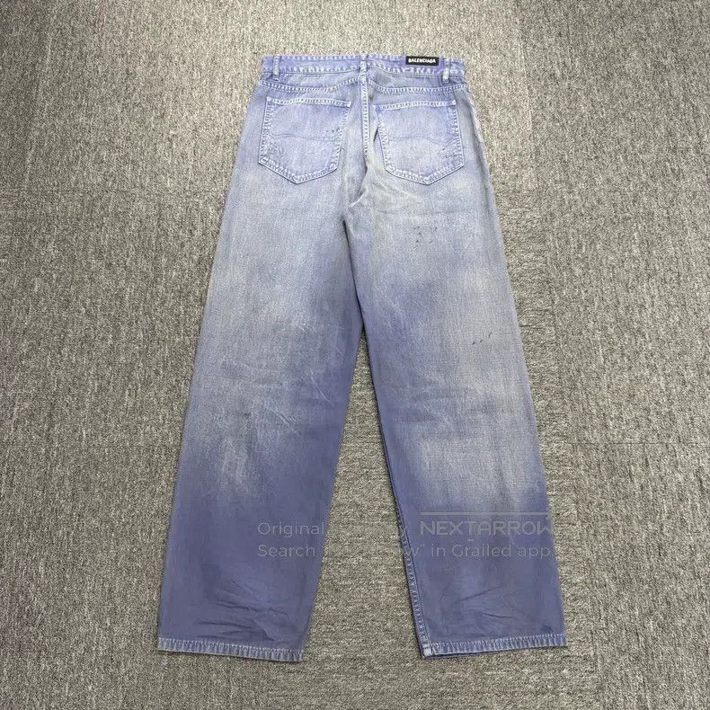 Balenciaga Balenciaga size S Graffiti Distressed Denim Pants Size US 27 - 5 Thumbnail