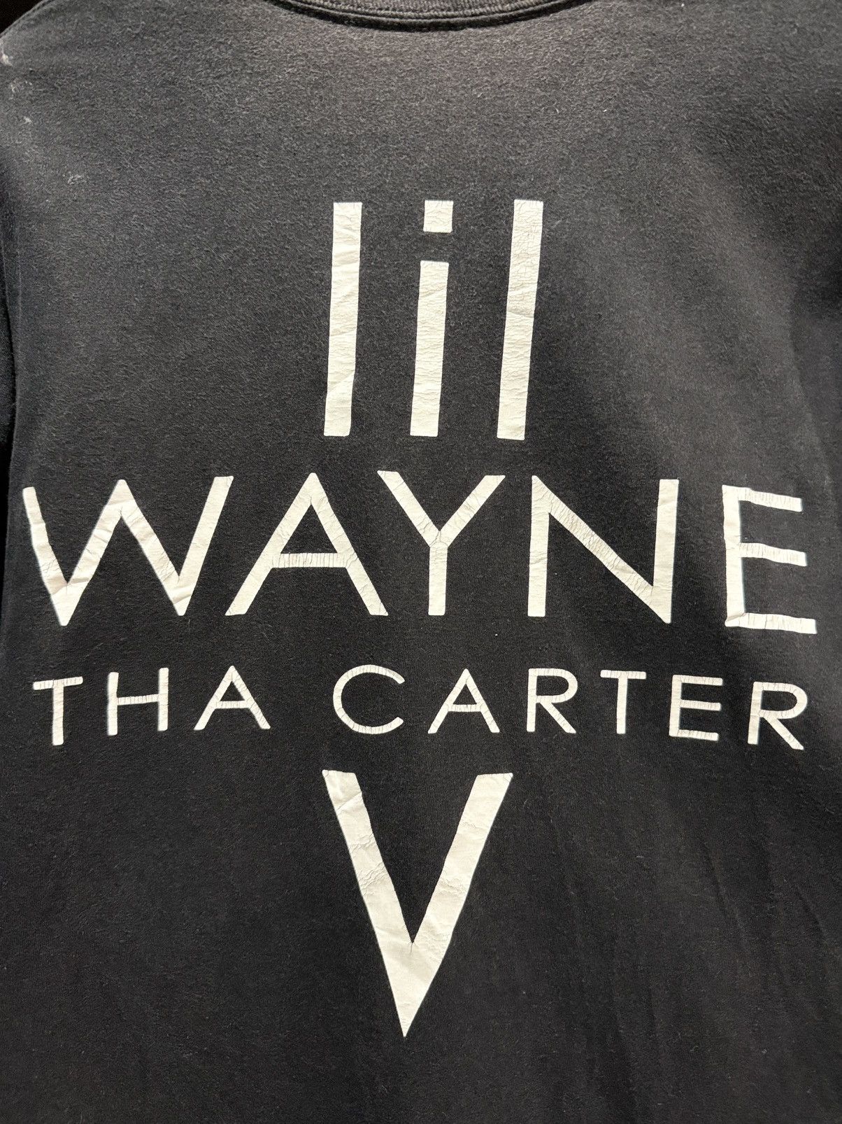 Rap Tees Thrashed Lil Wayne Tha Carter V Mona Lisa Faded Photo Tee Size US XXL / EU 58 / 5 - 9 Thumbnail