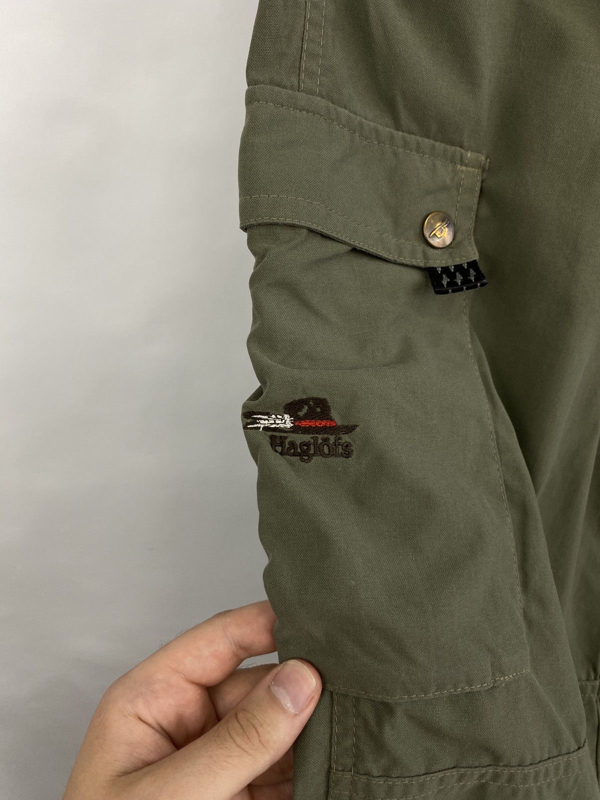 Haglofs Vintage 90s Haglofs Cargo Trekking Outdoor Pants Y2K Rare Size US 32 / EU 48 - 4 Thumbnail