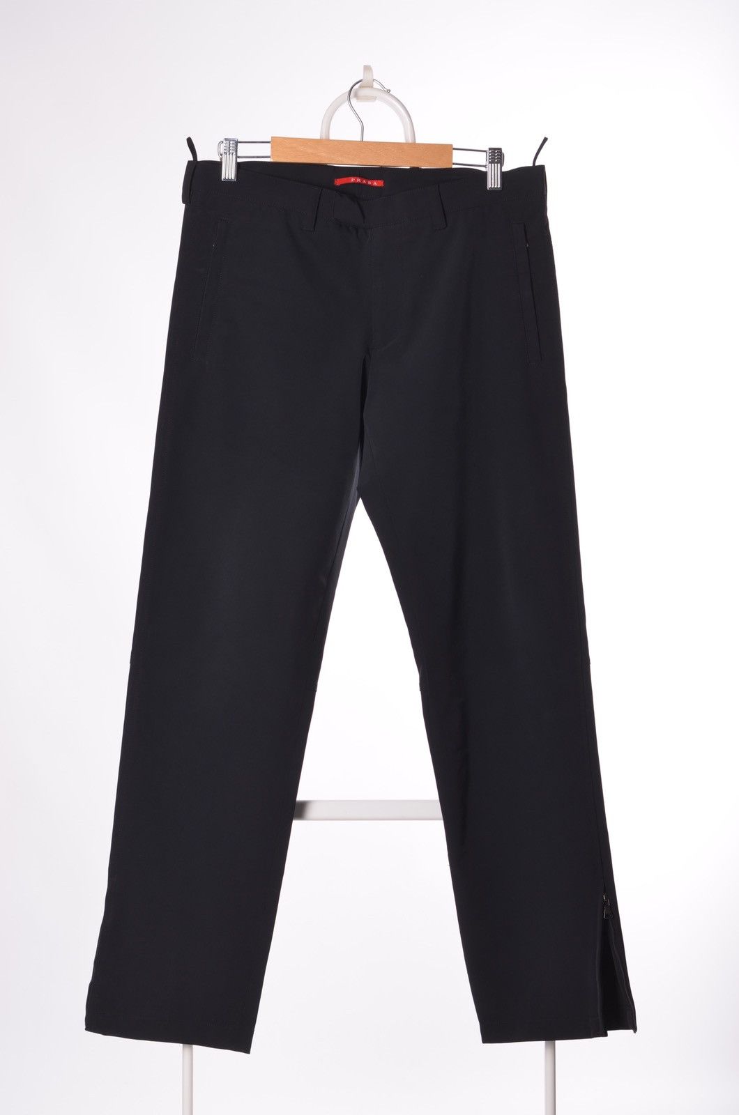 Prada Vintage Prada Zipper Pants/Rare Nylon Prada Black Tab Pants Size US 30 / EU 46 - 4 Thumbnail