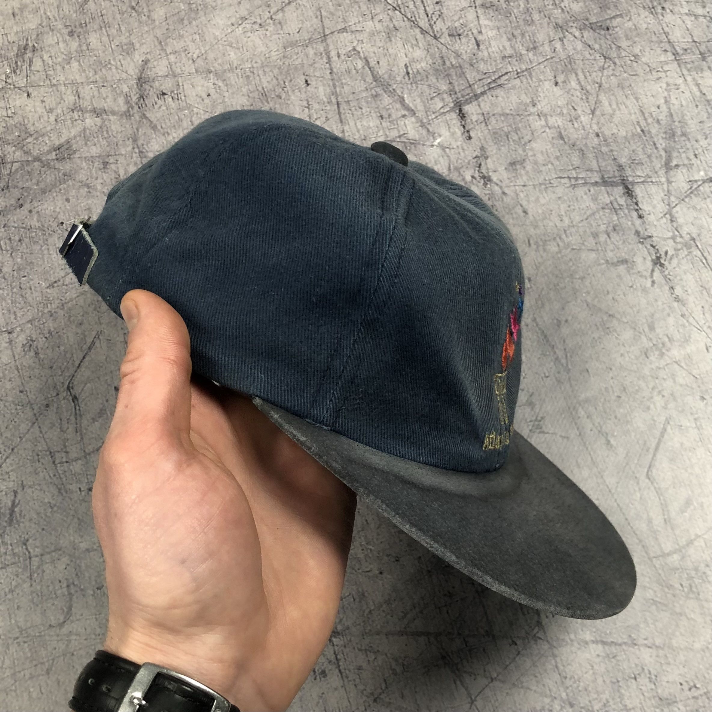 Vintage 1996 Atlanta Olympic Game Cap Size ONE SIZE - 4 Thumbnail