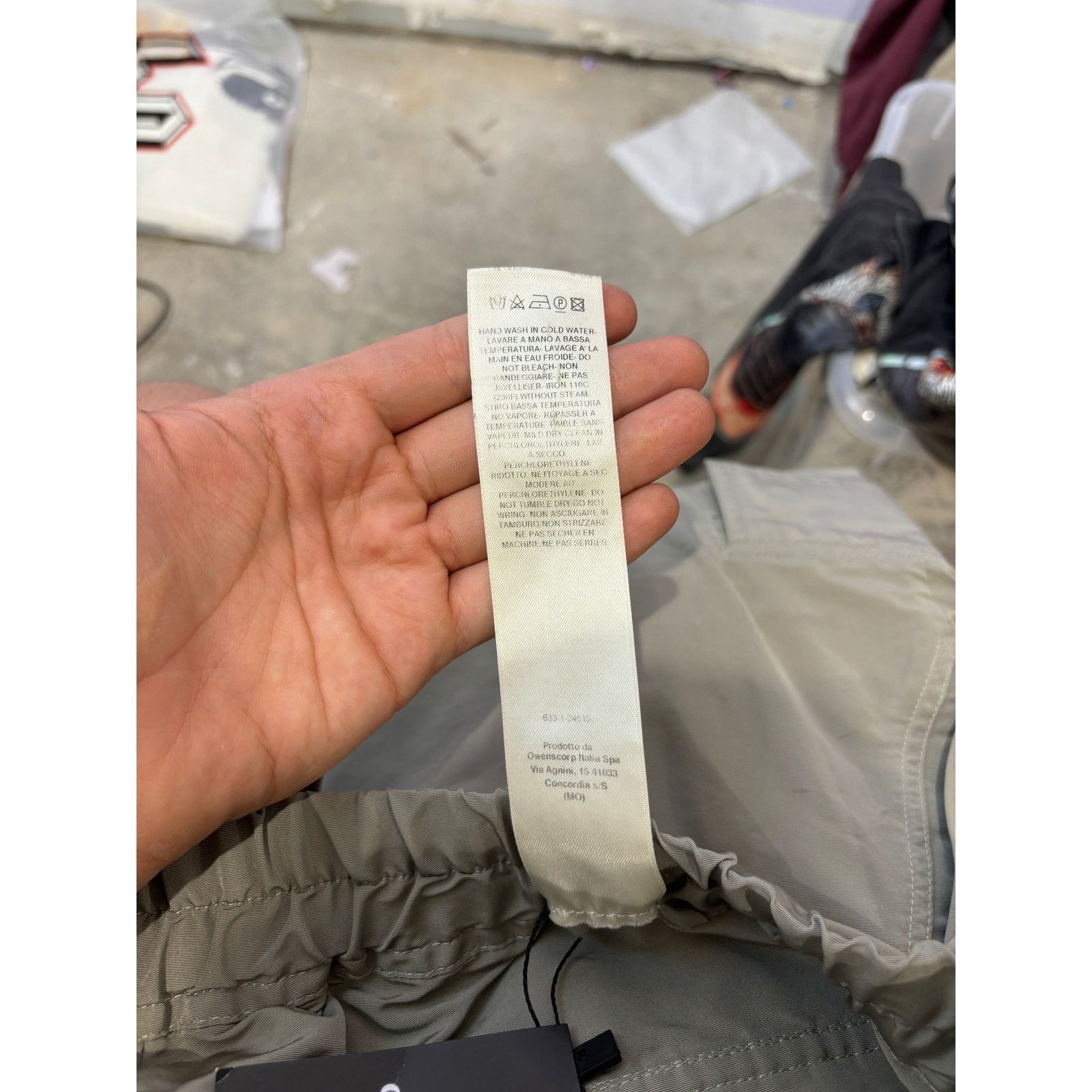 Rick Owens Rick Owens Nylon Pants Tan Used 52 (XL) Size US 36 / EU 52 - 6 Thumbnail
