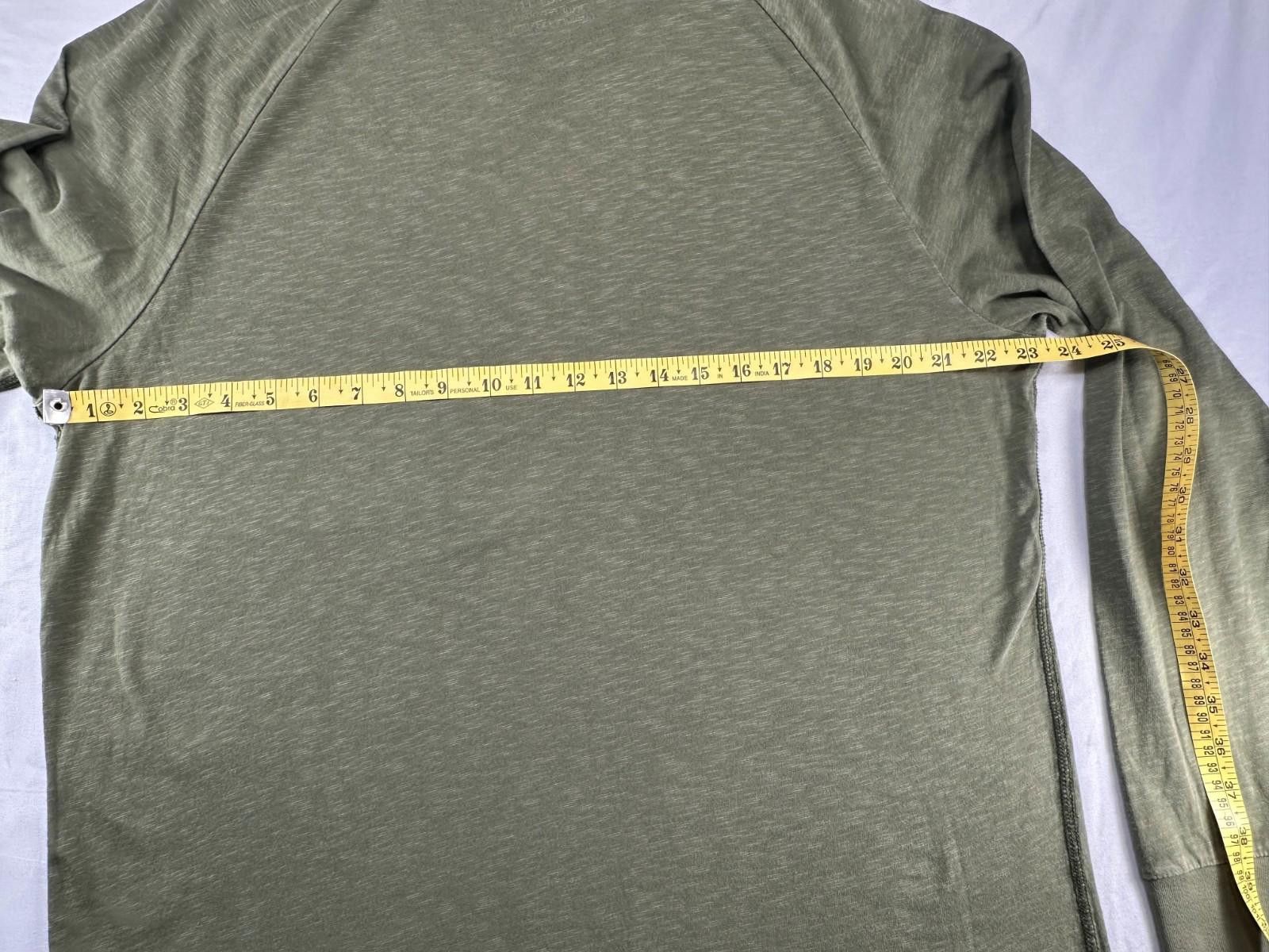 American Eagle Outfitters American Eagle Men XL Green Athletic Fit Embroidered T-Shirt Size US XL / EU 56 / 4 - 7 Thumbnail