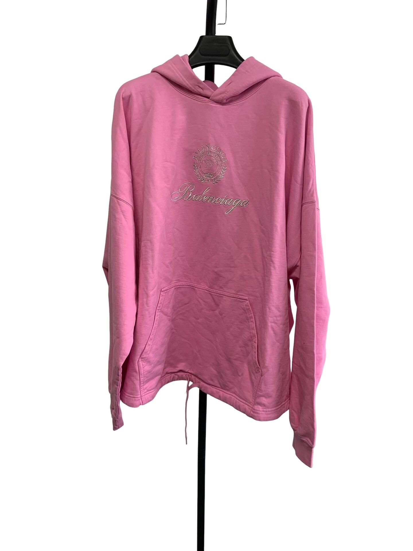 Balenciaga Balenciaga Cupid Crest Embroidered Hoodie S Size US S / EU 44-46 / 1 - 1 Thumbnail