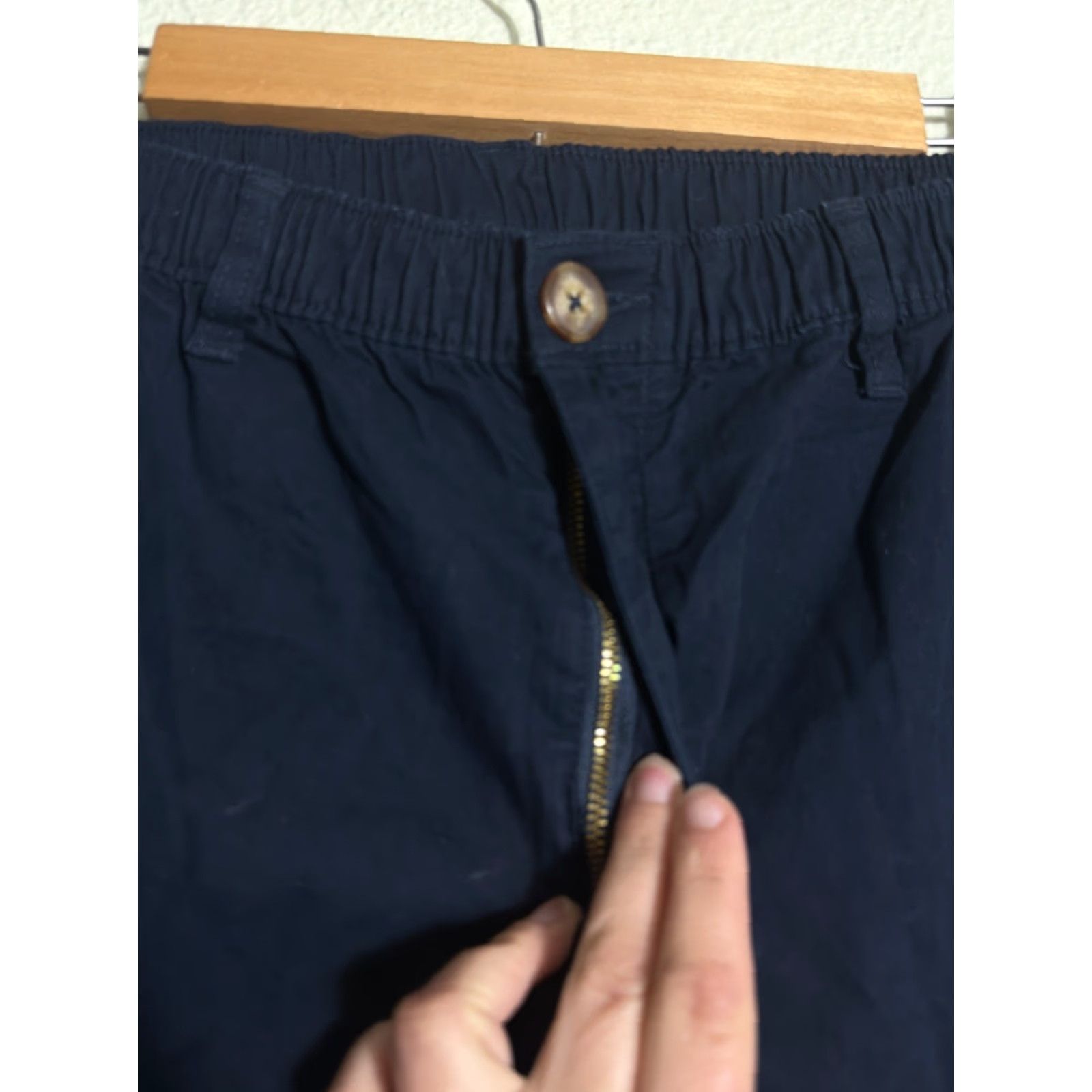 Chubbies Chubbies Chino Shorts Navy Blue Elastic Waist XXL Men Regular Size 2XL Men’s Shorts Size US 39 - 5 Thumbnail