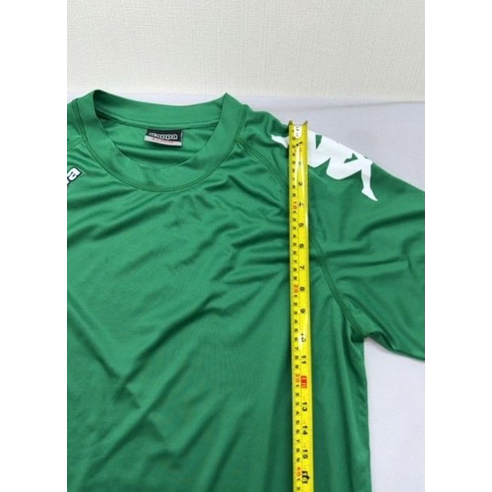 Kappa Kappa Green XL Short Sleeve Shirt Unisex 100% Polyester Crew Neck T-Shirt Size US XL / EU 56 / 4 - 6 Thumbnail