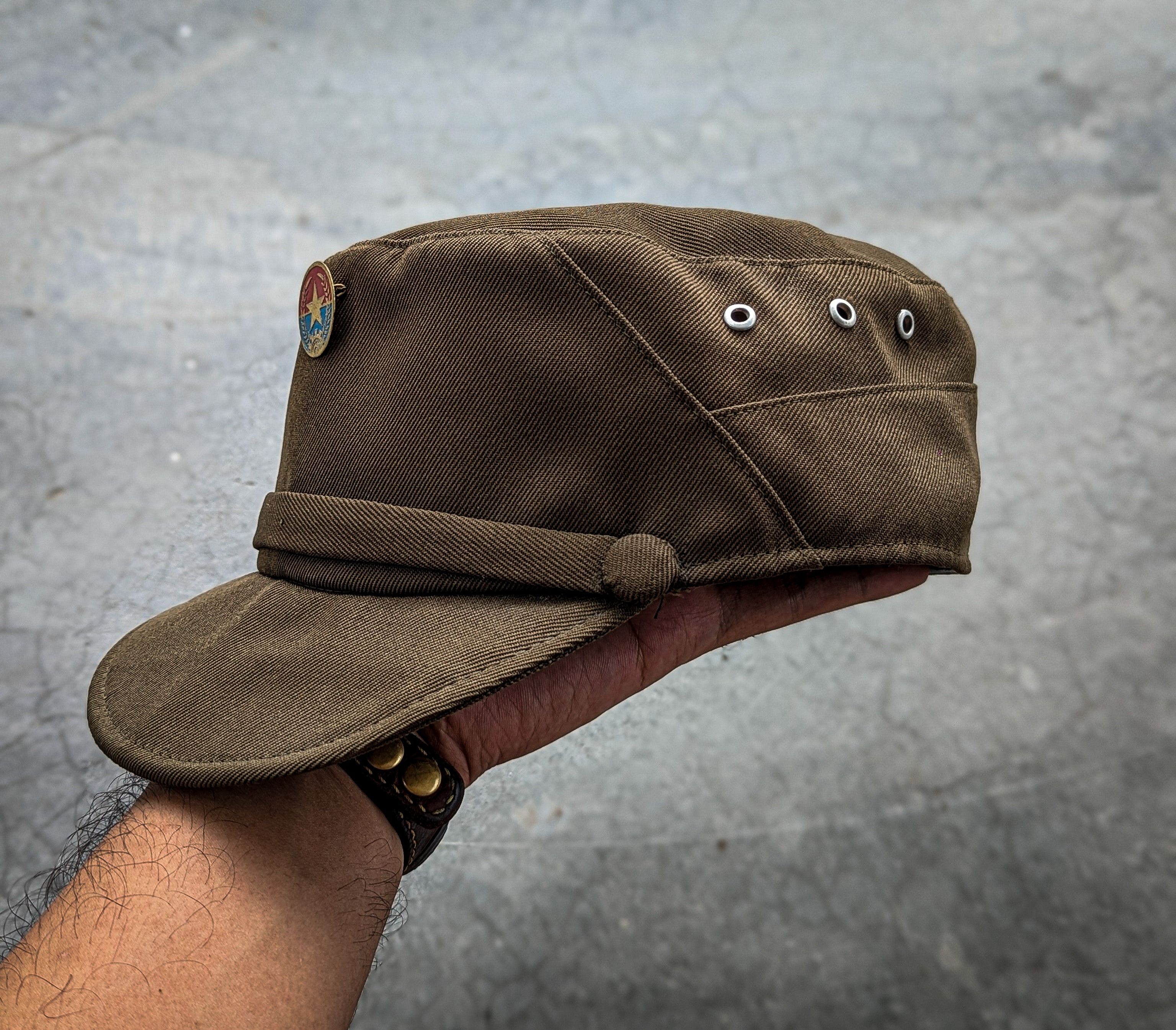 Vintage Vintage 70's Vietnam War Military Hat Size ONE SIZE - 3 Thumbnail