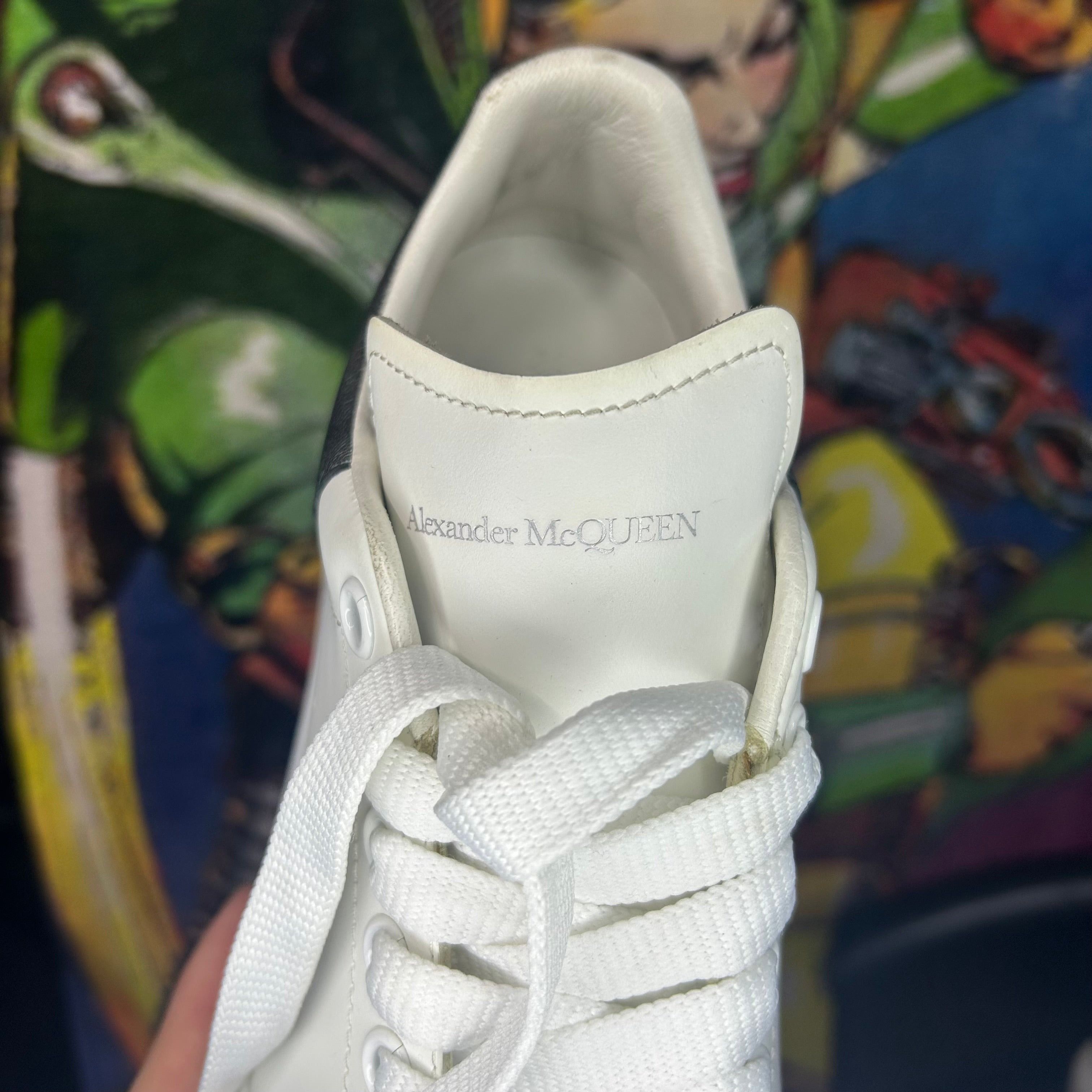 Alexander McQueen Alexander McQueen Oversized Sneakers White Silver Size 39.5 Size US 6.5 / EU 39-40 - 5 Thumbnail