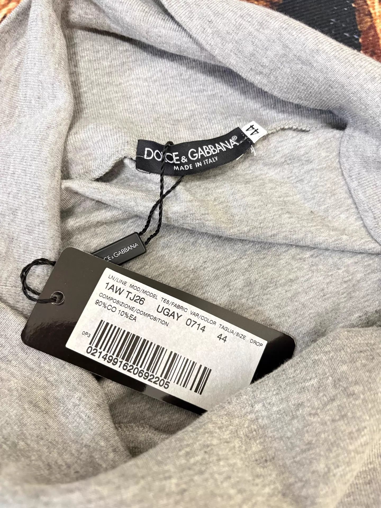 Dolce & Gabbana D&G 03 Runway Vintage Asymmetric Sleeve Versatile Knit Top Size M / US 6-8 / IT 42-44 - 6 Thumbnail