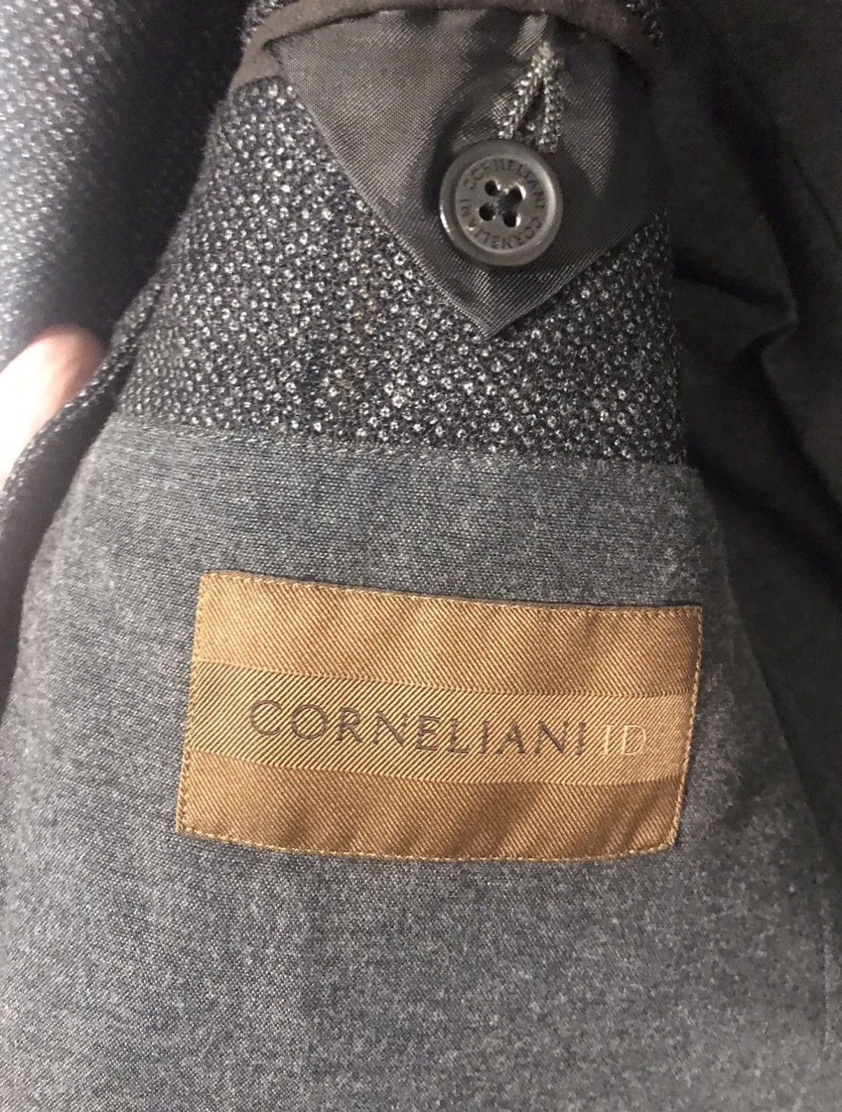 Corneliani Corneliani grey wool blazer Size 44R - 3 Thumbnail