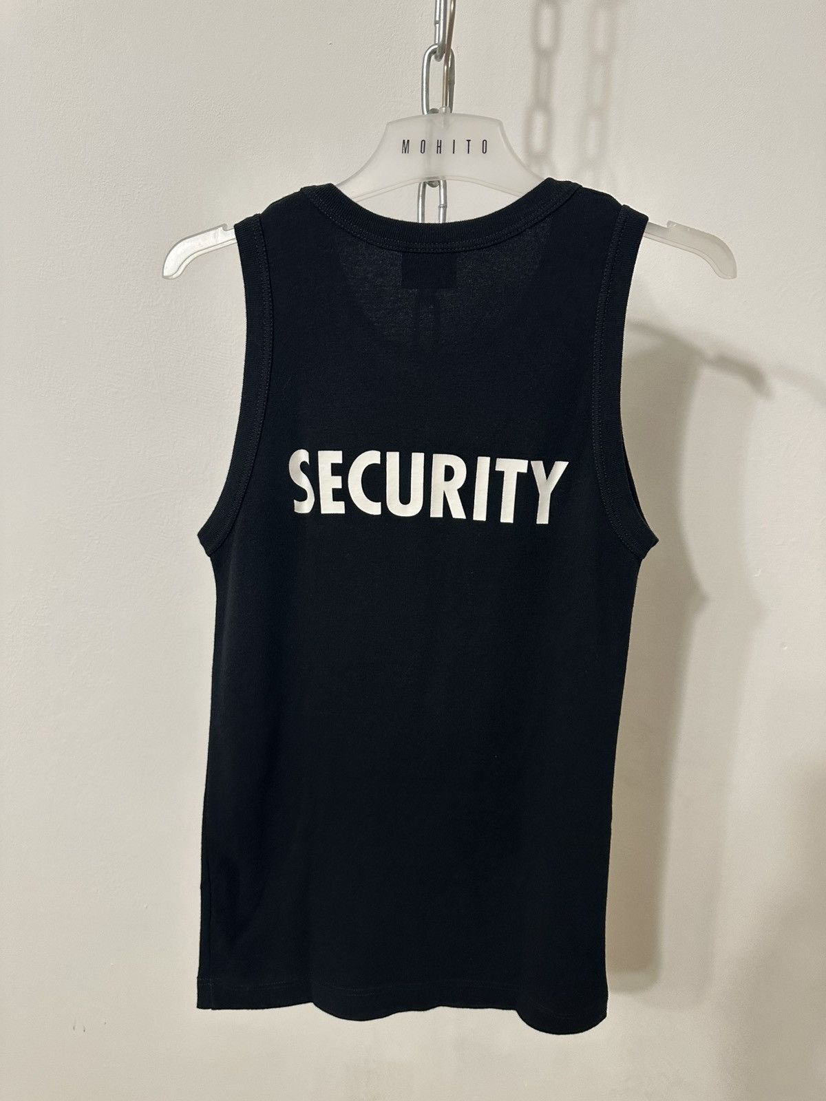 Vintage Vintage faded black 90s security Tank Top Size US M / EU 48-50 / 2 - 1 Thumbnail