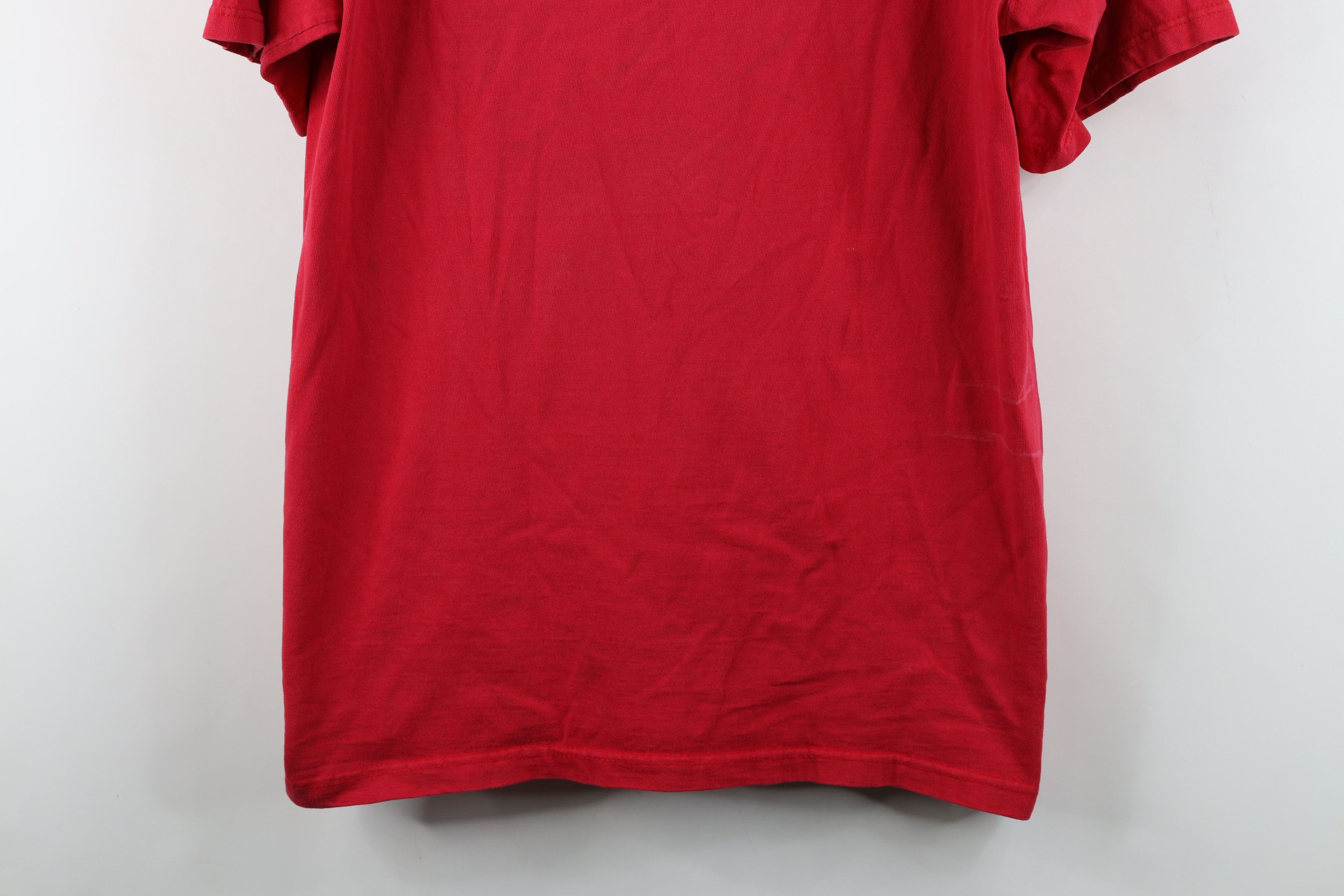 Vintage Vintage 90s Ohio State University Short Sleeve T-Shirt Red Size US L / EU 52-54 / 3 - 3 Thumbnail
