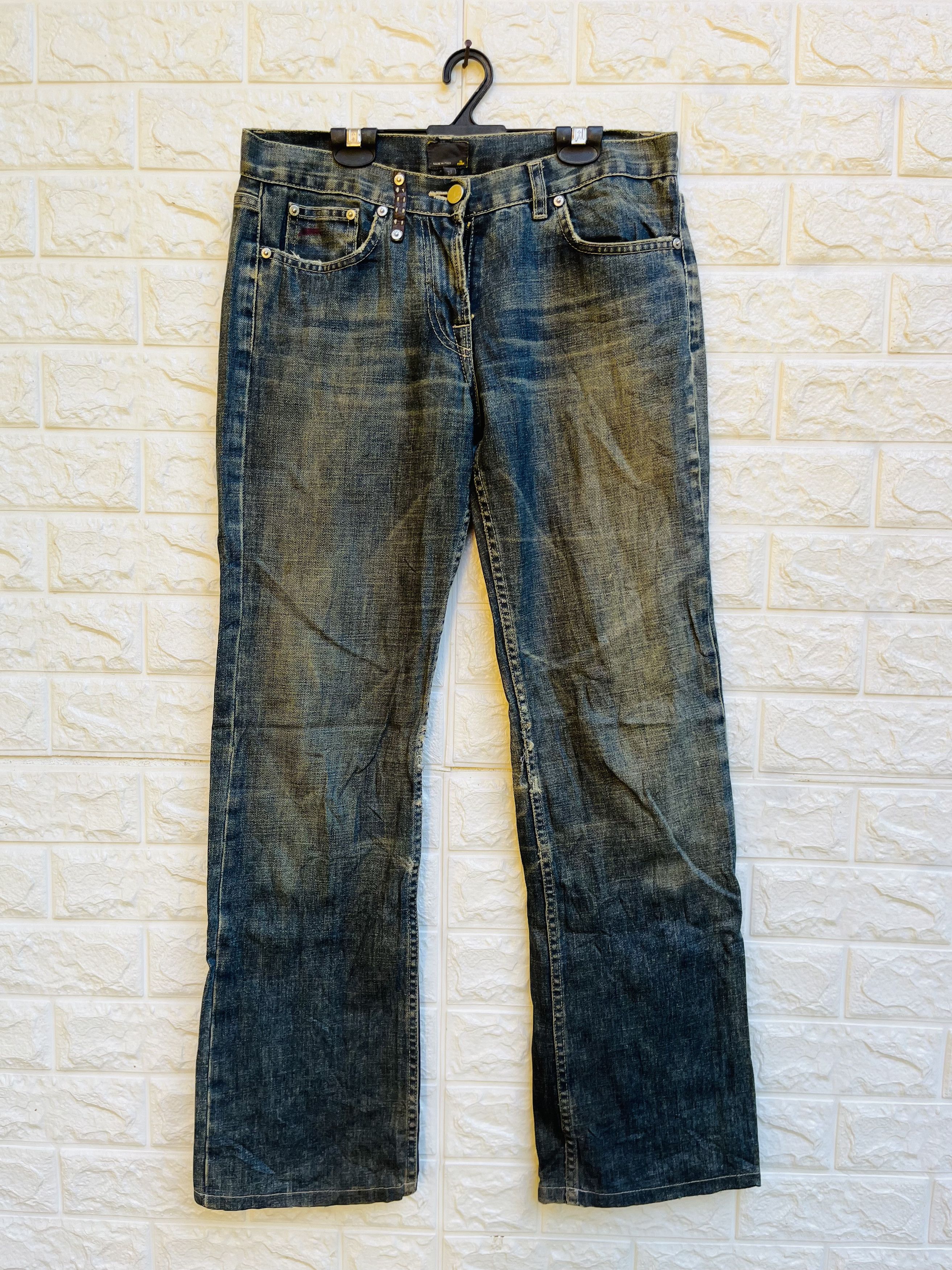 Vintage Fendi Distressed Designer Fashion Style