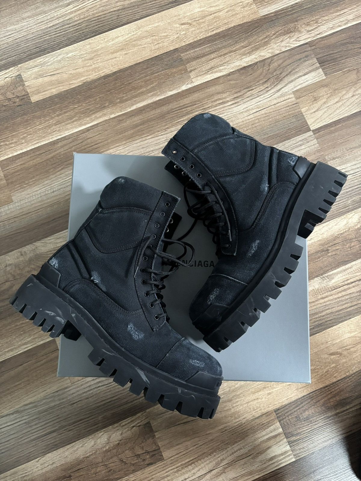 Balenciaga Strike Boots Size US 10 / EU 43 - 1 Thumbnail
